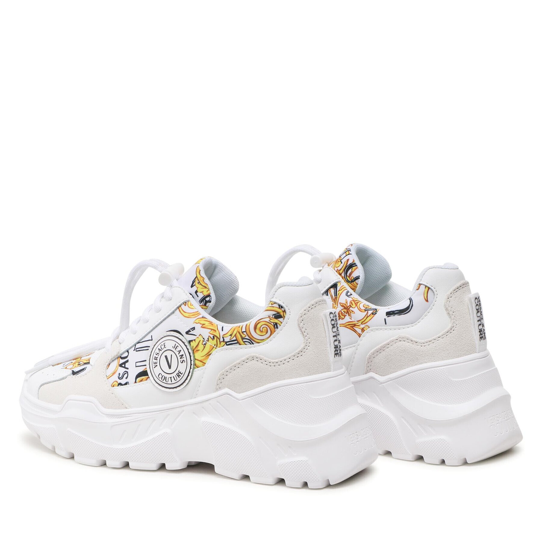 Versace Jeans Couture Sneakersy 74VA3SC7 Biela - Pepit.sk