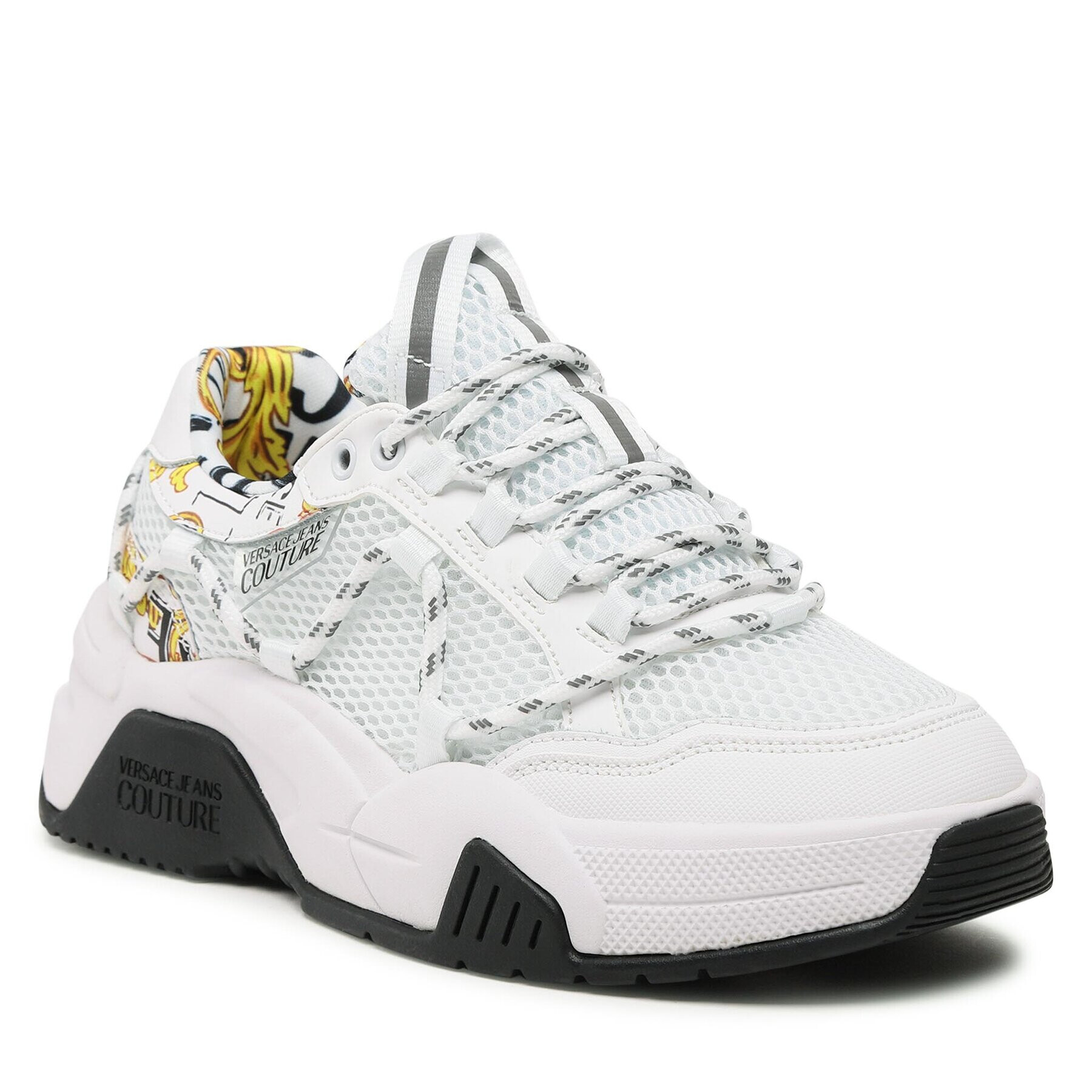 Versace Jeans Couture Sneakersy 74VA3SF1 Biela - Pepit.sk