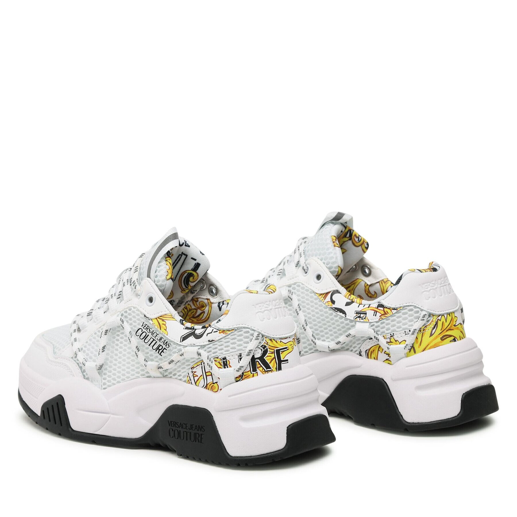 Versace Jeans Couture Sneakersy 74VA3SF1 Biela - Pepit.sk