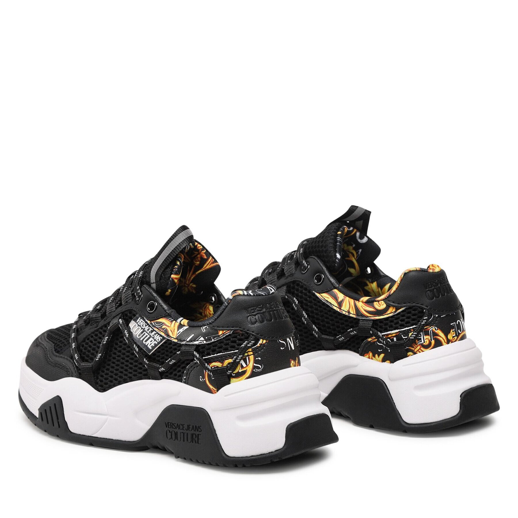 Versace Jeans Couture Sneakersy 74VA3SF1 Čierna - Pepit.sk