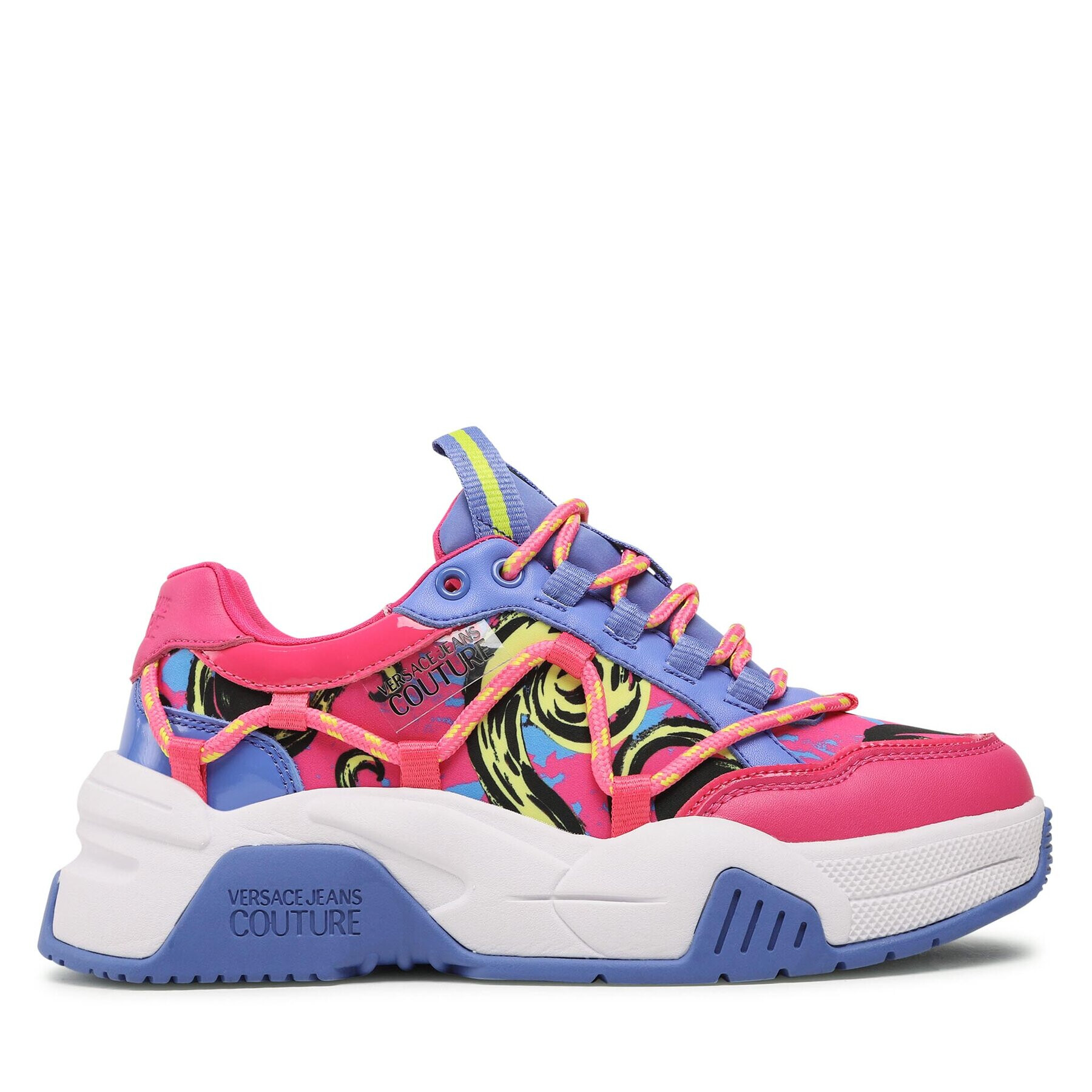 Versace Jeans Couture Sneakersy 74VA3SF1 Ružová - Pepit.sk