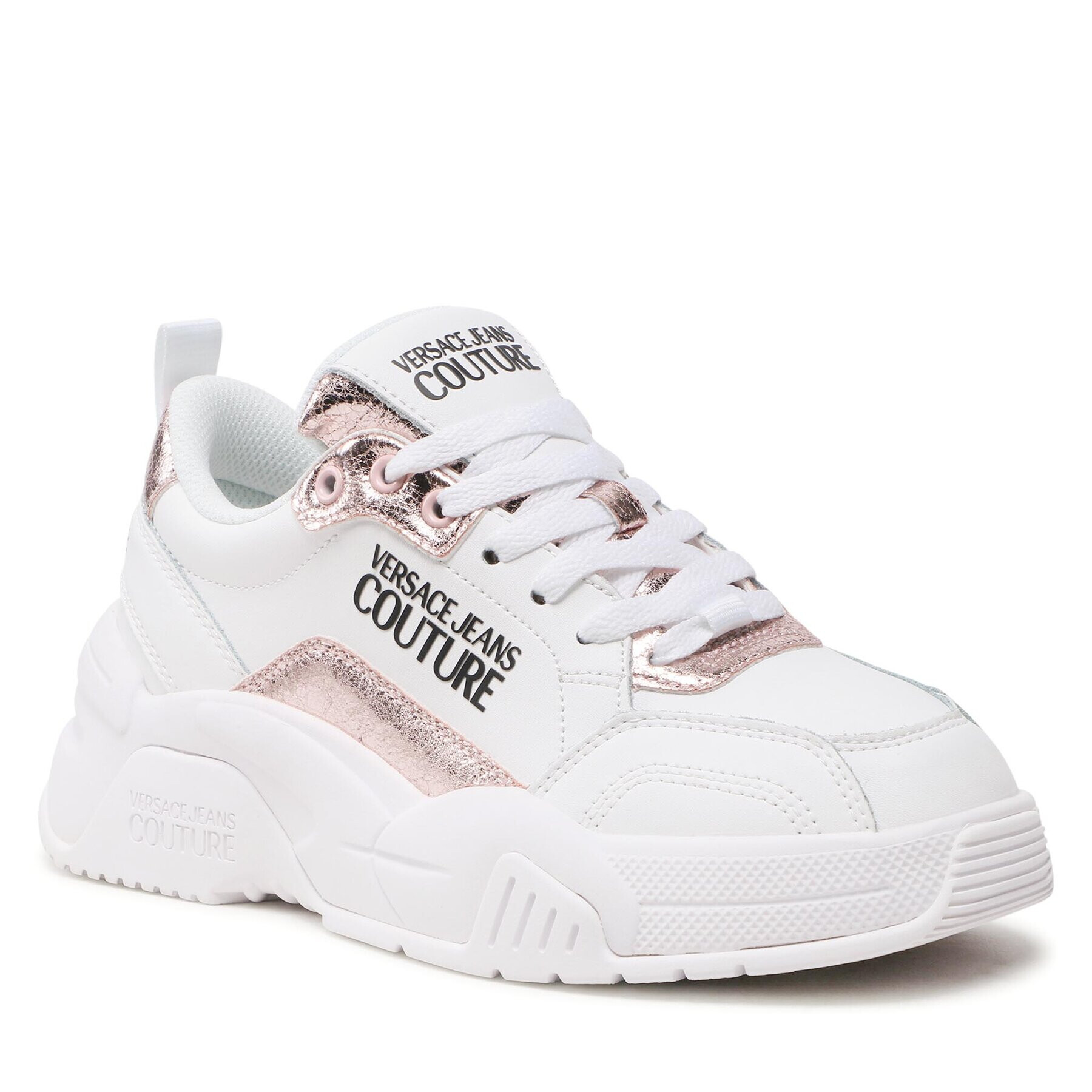 Versace Jeans Couture Sneakersy 74VA3SF4 Biela - Pepit.sk