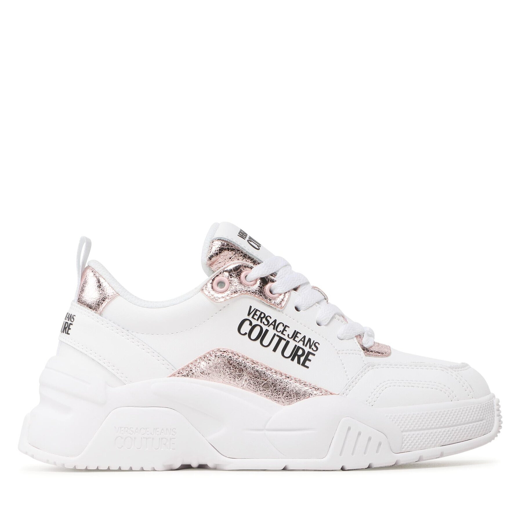 Versace Jeans Couture Sneakersy 74VA3SF4 Biela - Pepit.sk