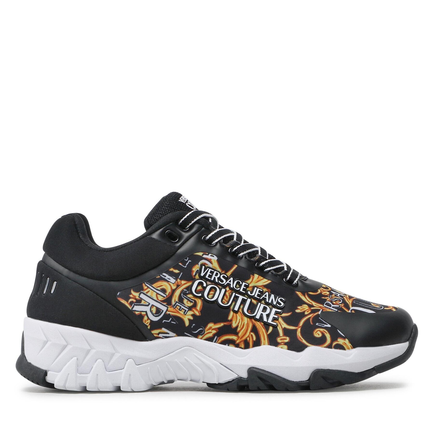 Versace Jeans Couture Sneakersy 74VA3SG7 Čierna - Pepit.sk