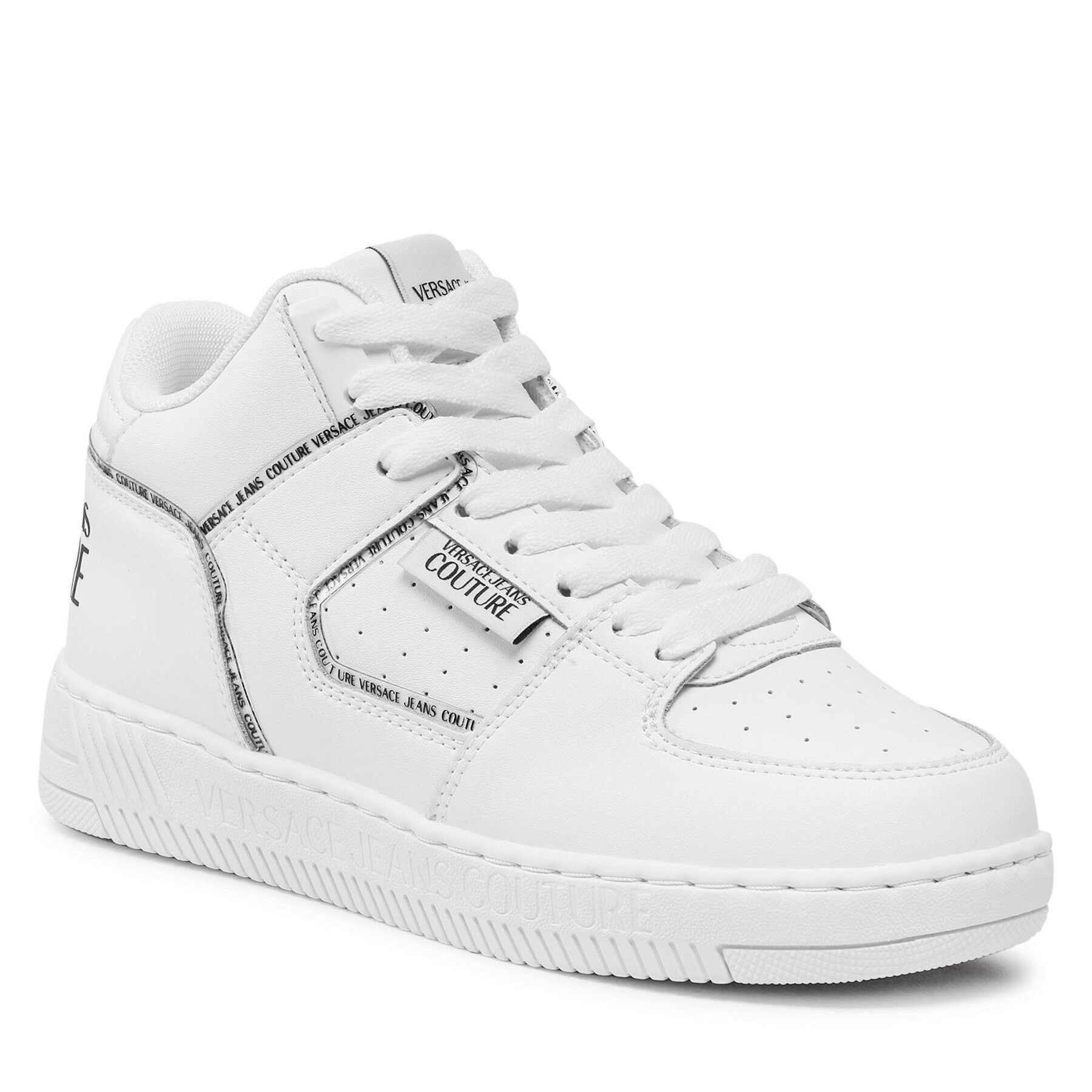 Versace Jeans Couture Sneakersy 74VA3SJ1 Biela - Pepit.sk