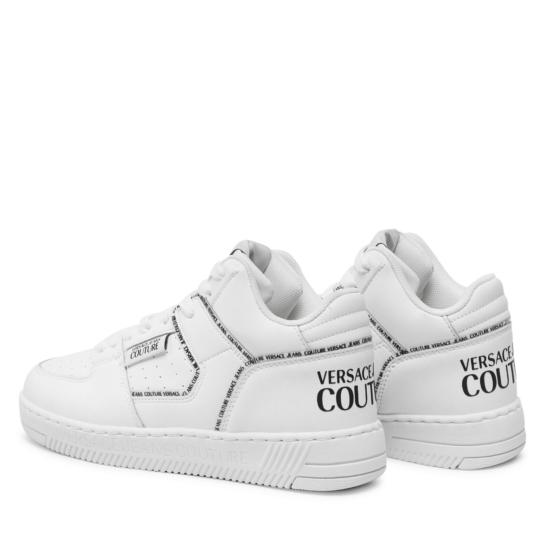 Versace Jeans Couture Sneakersy 74VA3SJ1 Biela - Pepit.sk