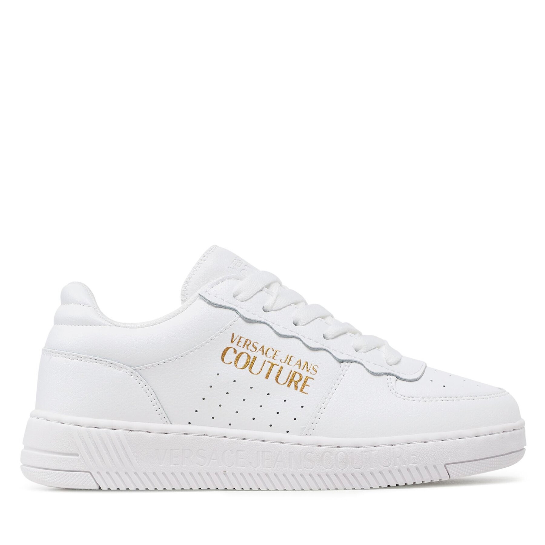 Versace Jeans Couture Sneakersy 74VA3SJ3 Biela - Pepit.sk