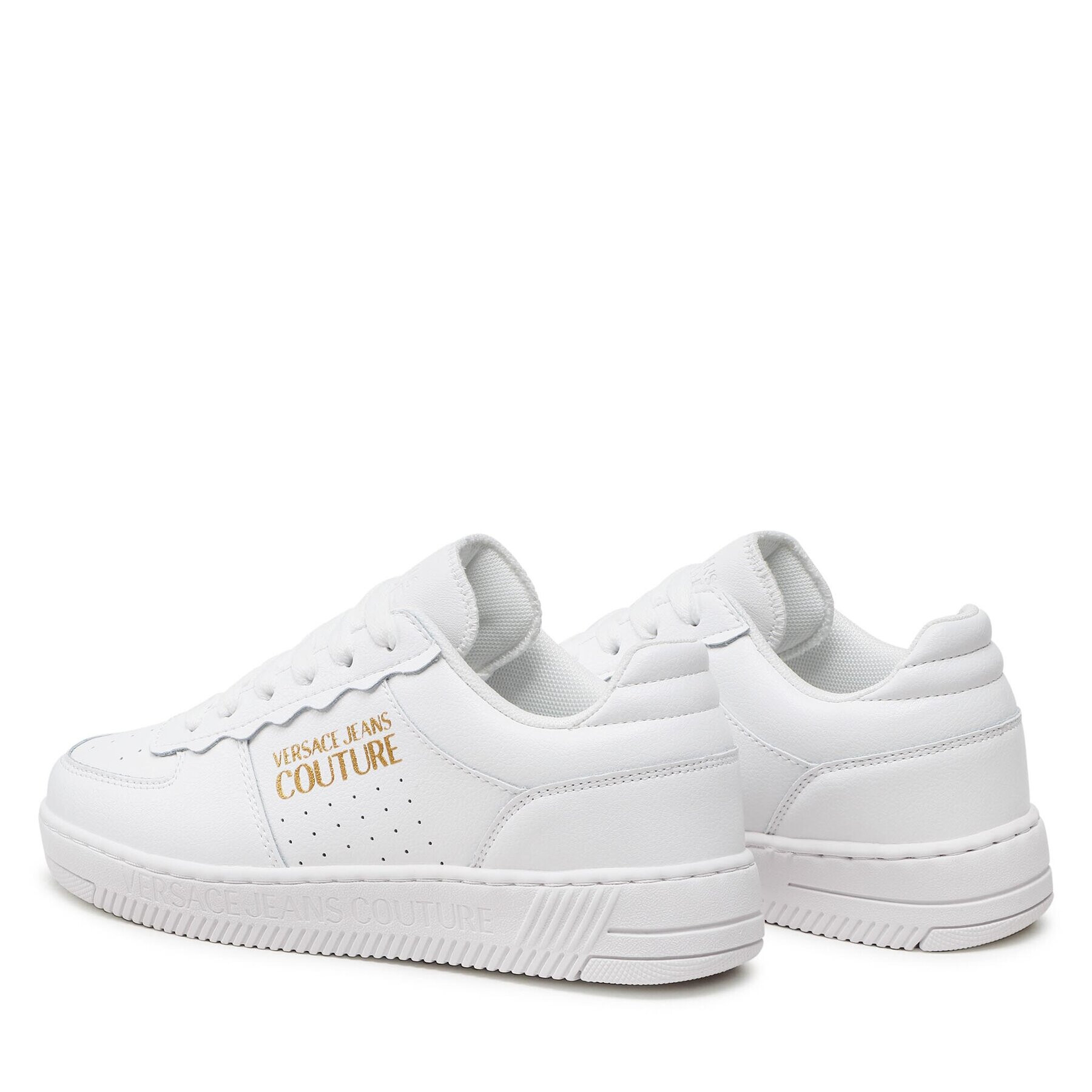 Versace Jeans Couture Sneakersy 74VA3SJ3 Biela - Pepit.sk