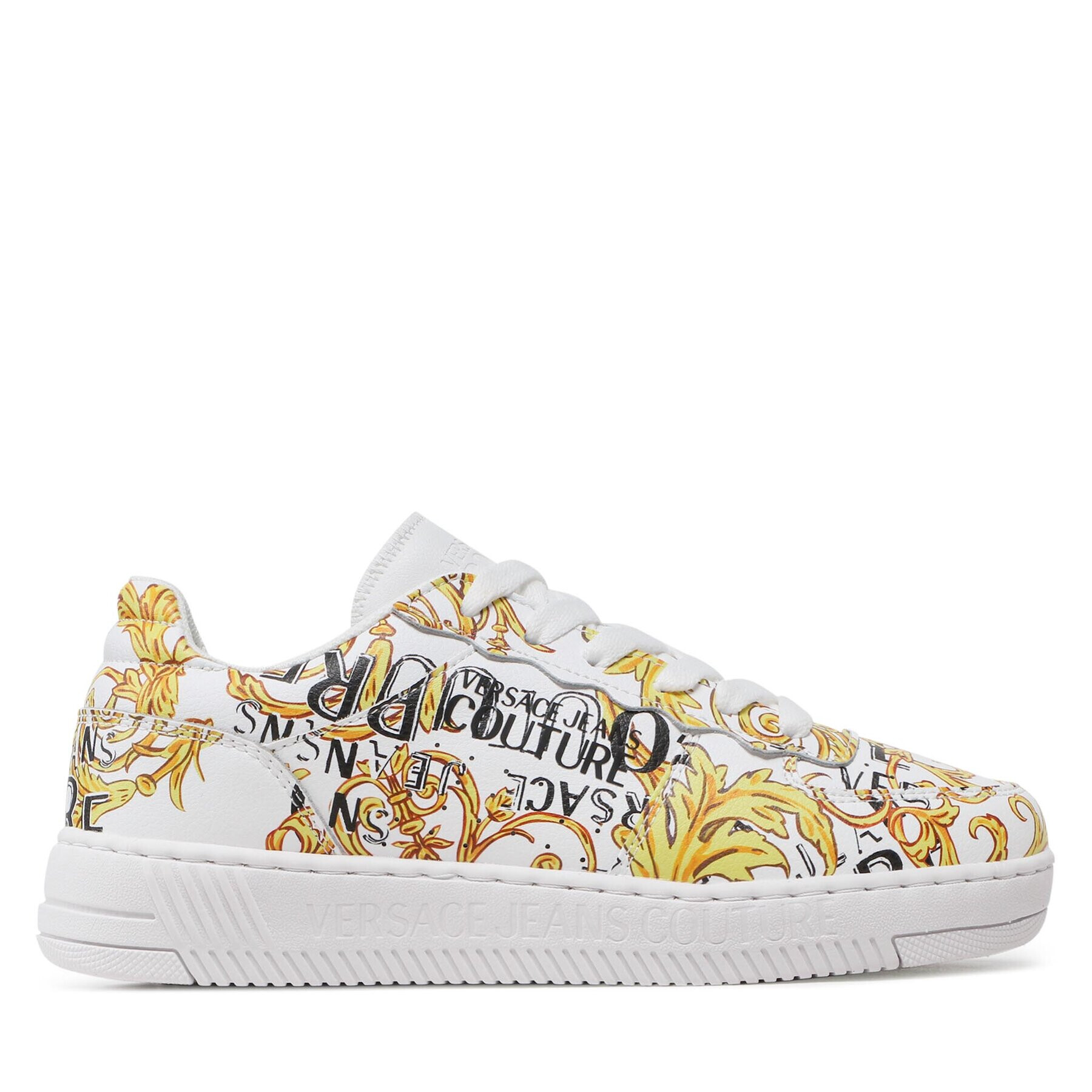 Versace Jeans Couture Sneakersy 74VA3SJ3 Biela - Pepit.sk