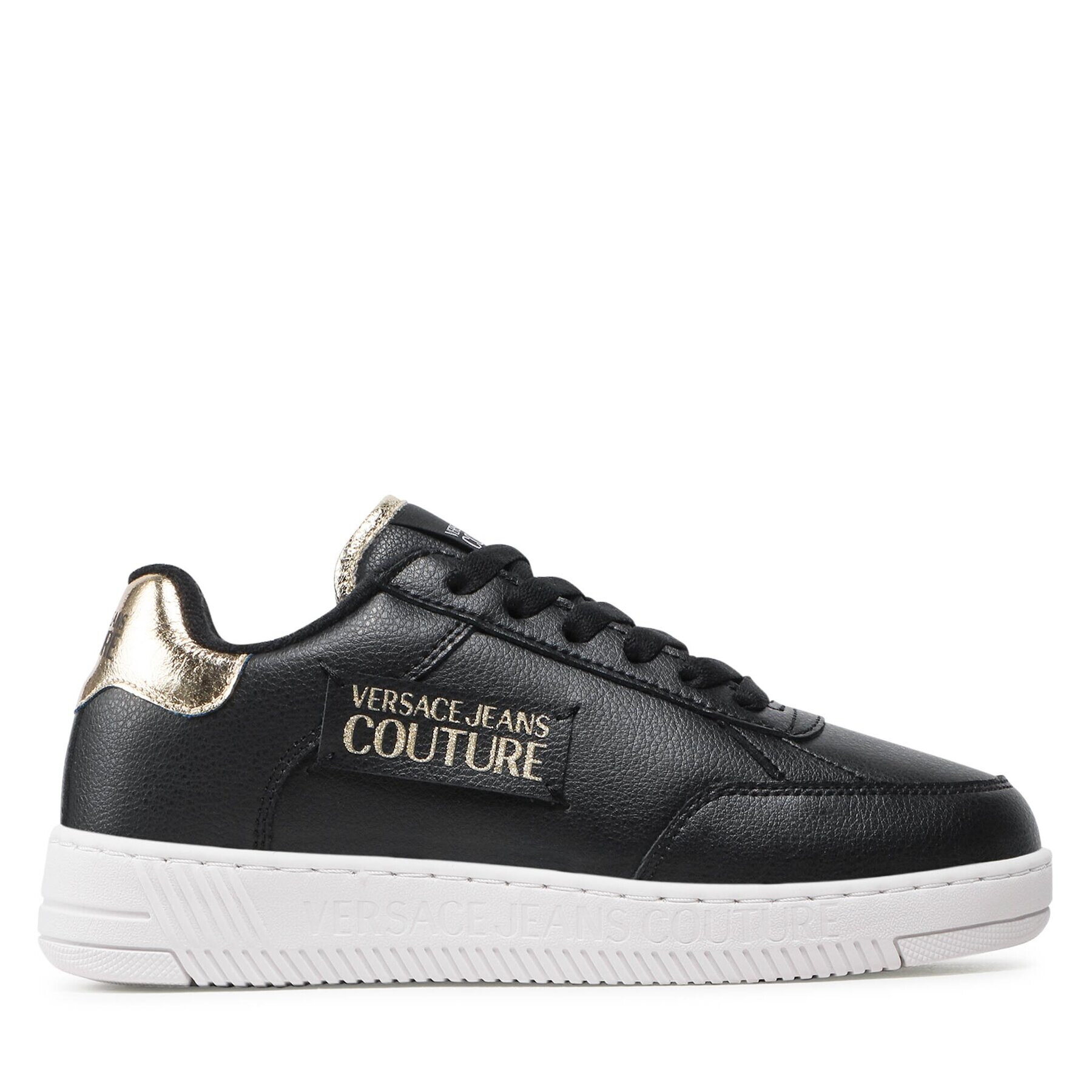 Versace Jeans Couture Sneakersy 74VA3SJ5 Čierna - Pepit.sk