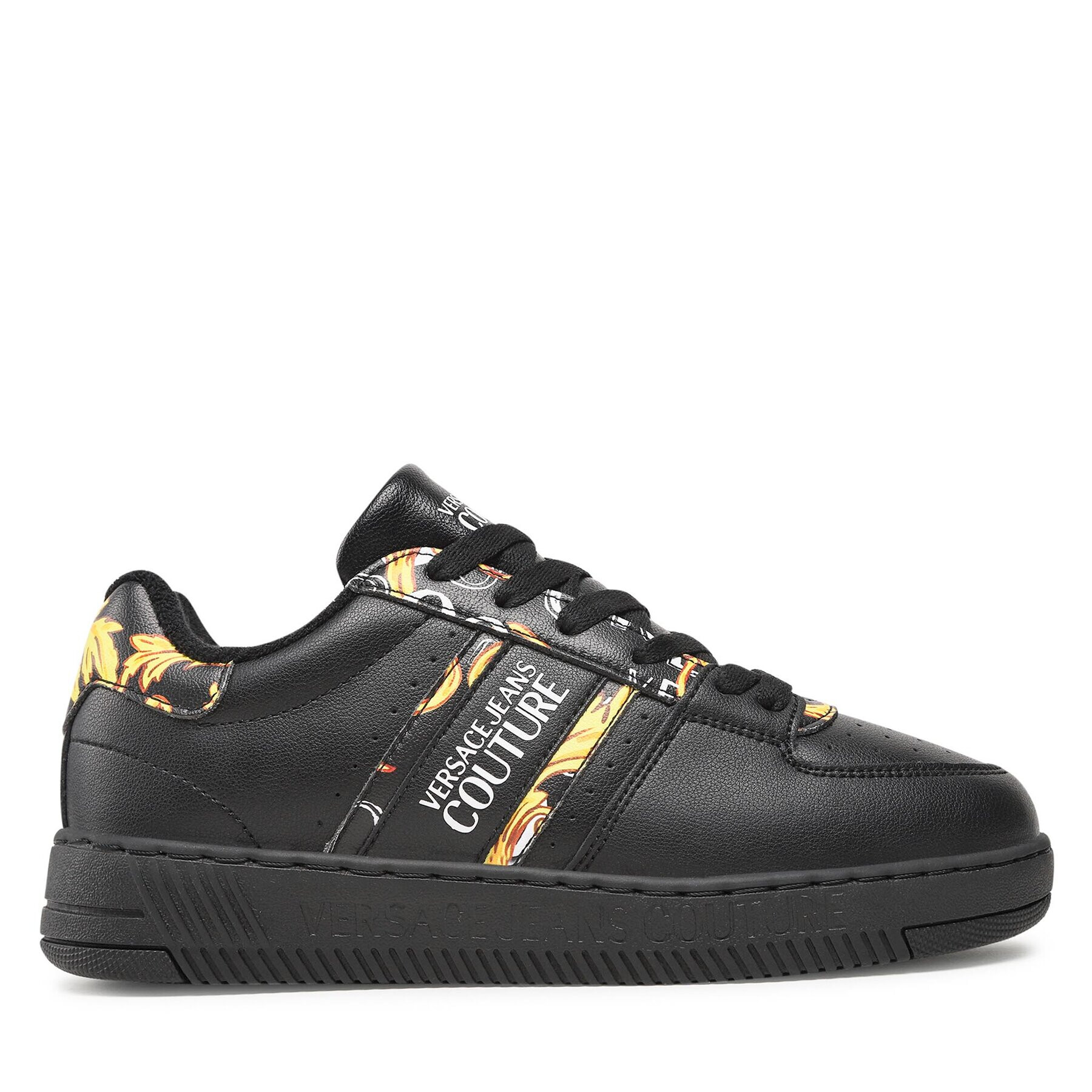 Versace Jeans Couture Sneakersy 74VA3SJ7 Čierna - Pepit.sk