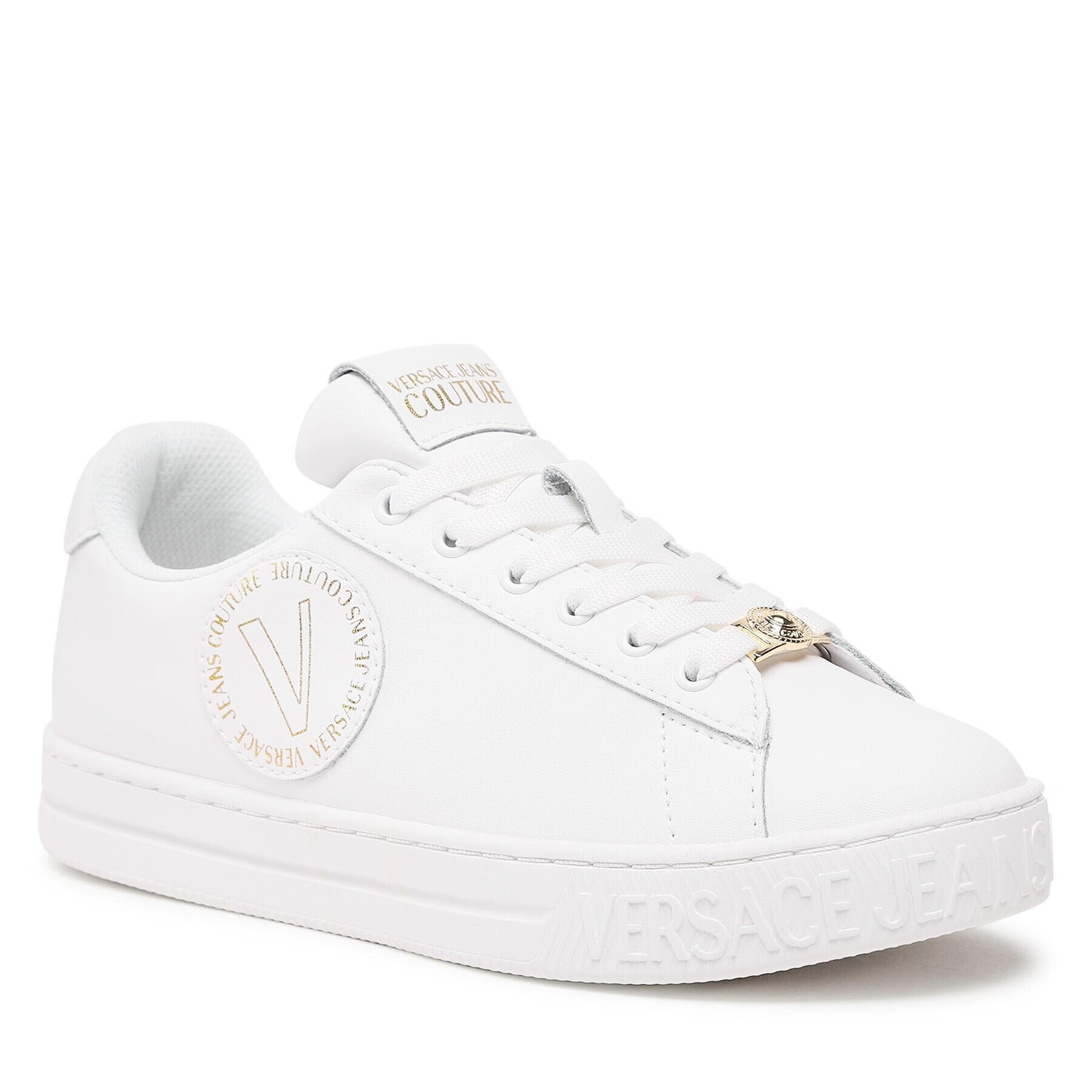 Versace Jeans Couture Sneakersy 74VA3SK3 Biela - Pepit.sk