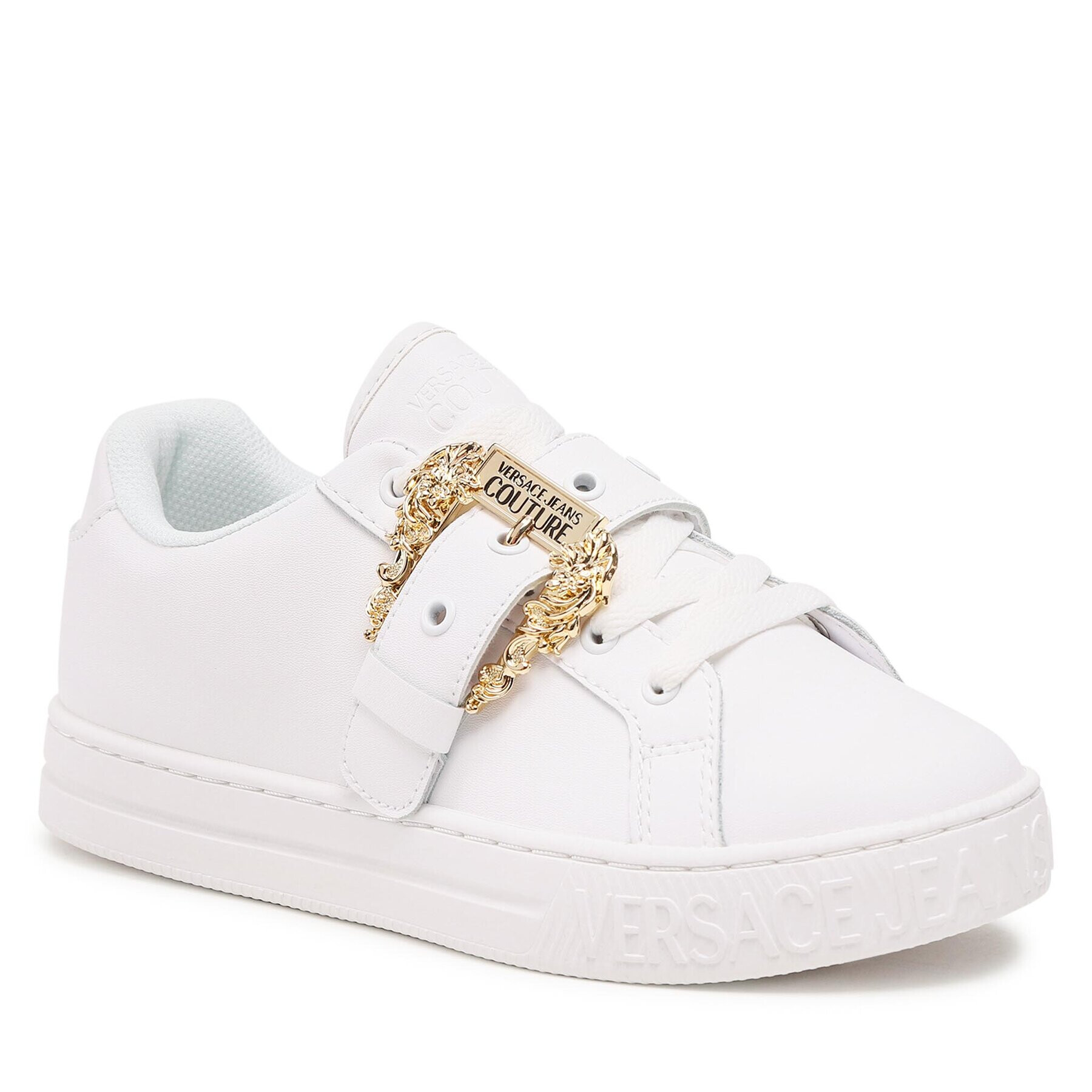 Versace Jeans Couture Sneakersy 74VA3SK9 Biela - Pepit.sk