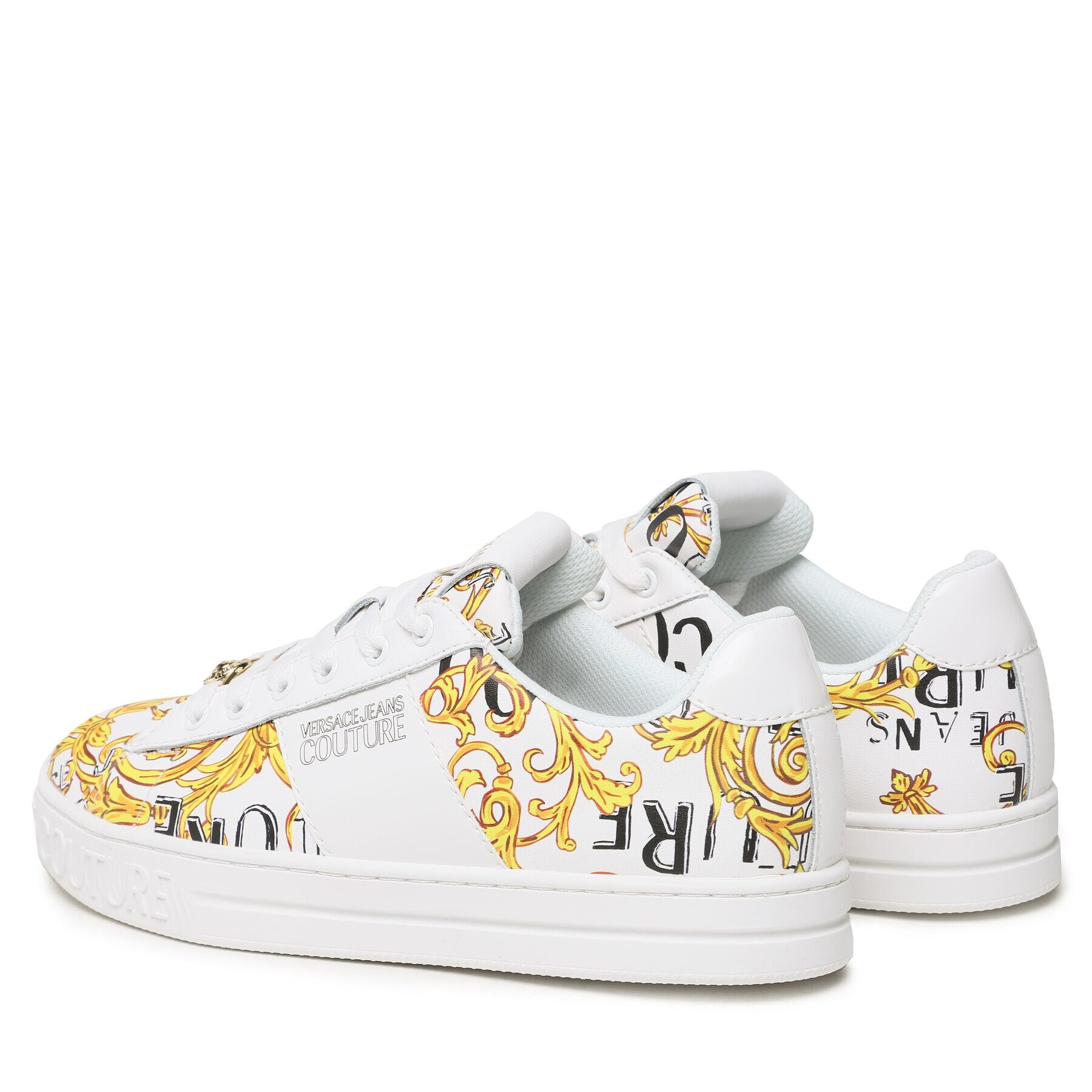 Versace Jeans Couture Sneakersy 74VA3SKA Biela - Pepit.sk