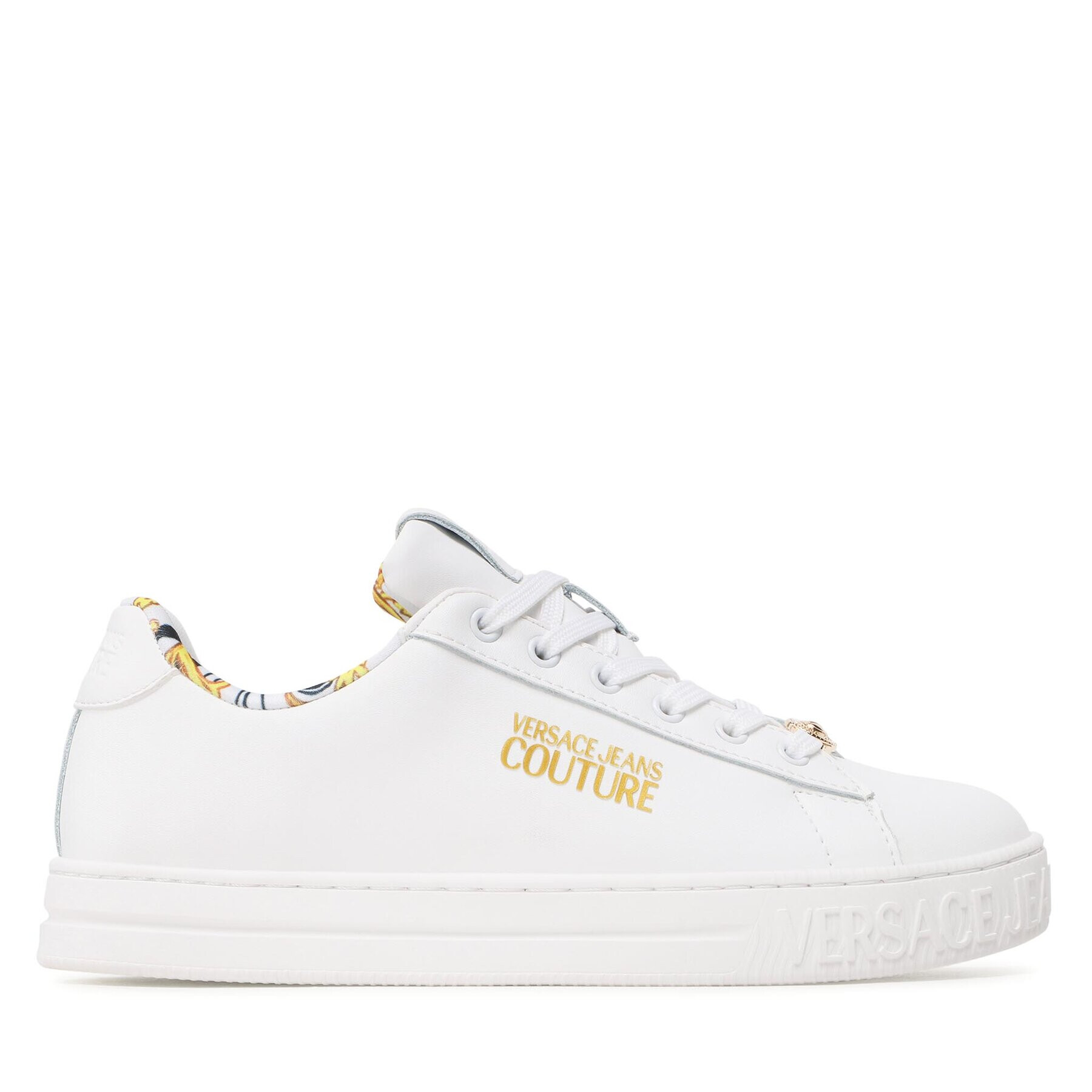 Versace Jeans Couture Sneakersy 74VA3SKL Biela - Pepit.sk