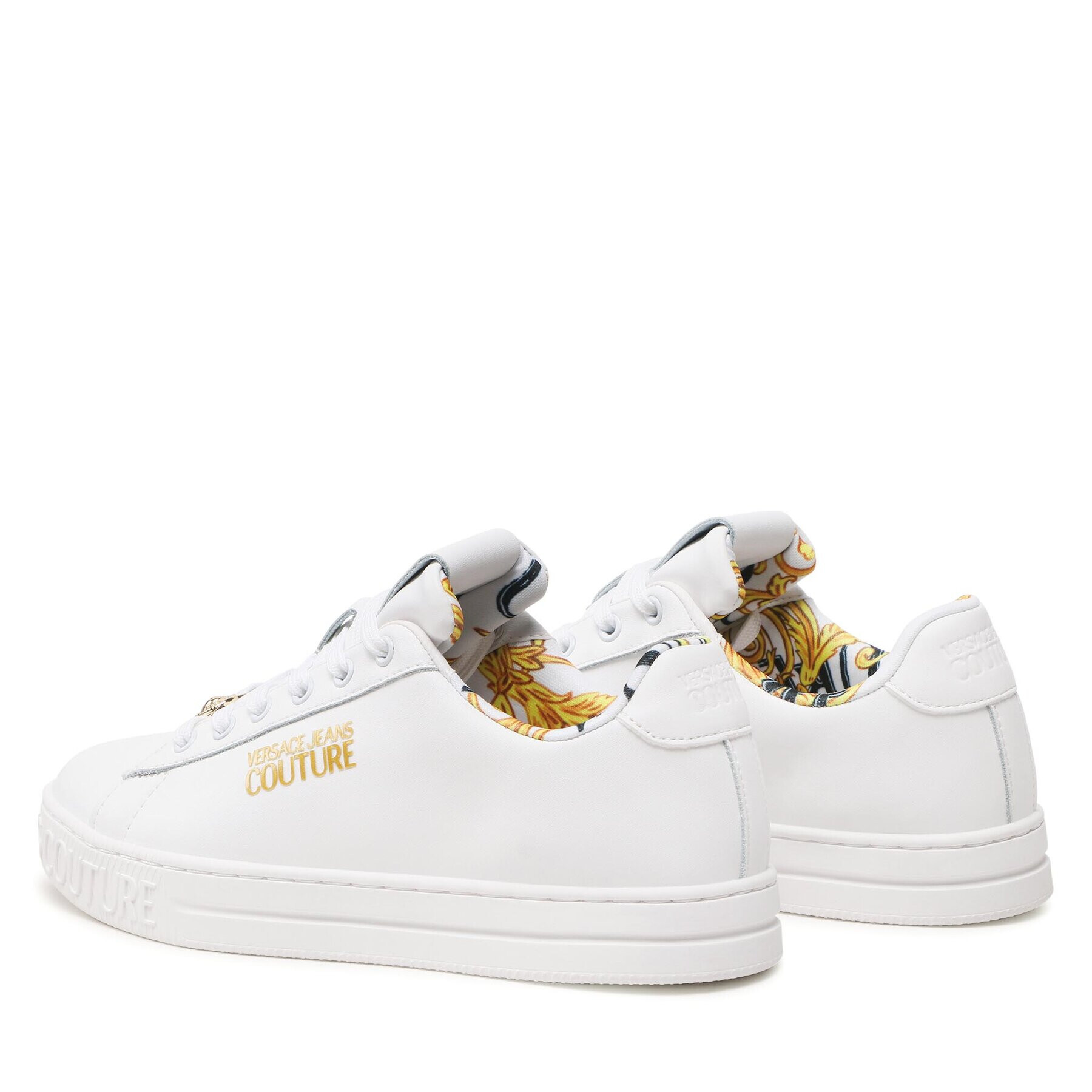 Versace Jeans Couture Sneakersy 74VA3SKL Biela - Pepit.sk