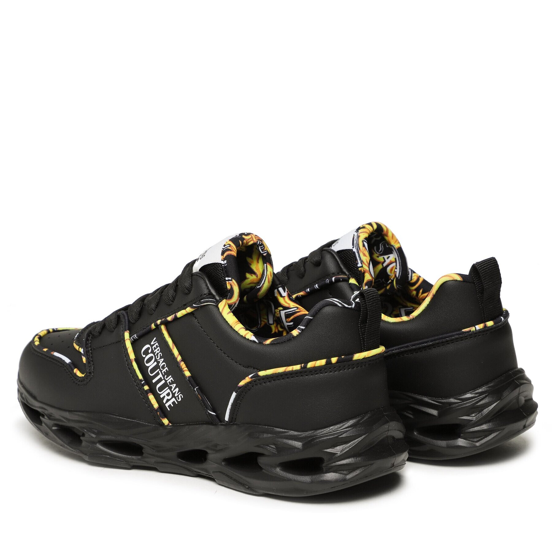 Versace Jeans Couture Sneakersy 74VA3SS1 Čierna - Pepit.sk