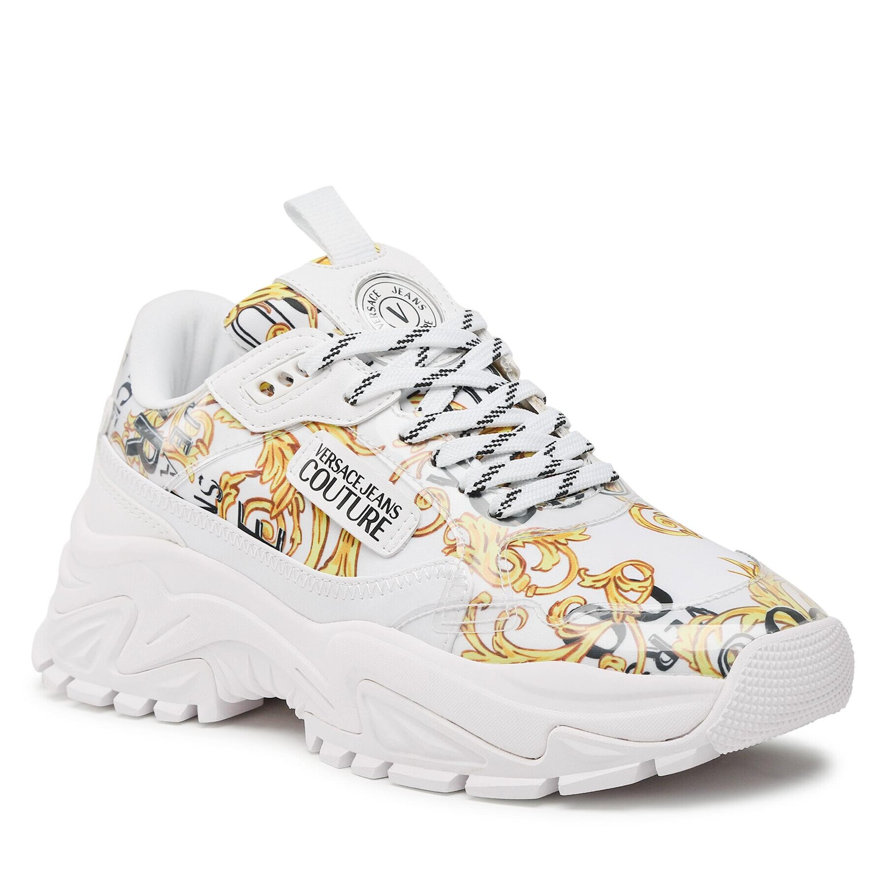 Versace Jeans Couture Sneakersy 74VA3SV9 Biela - Pepit.sk