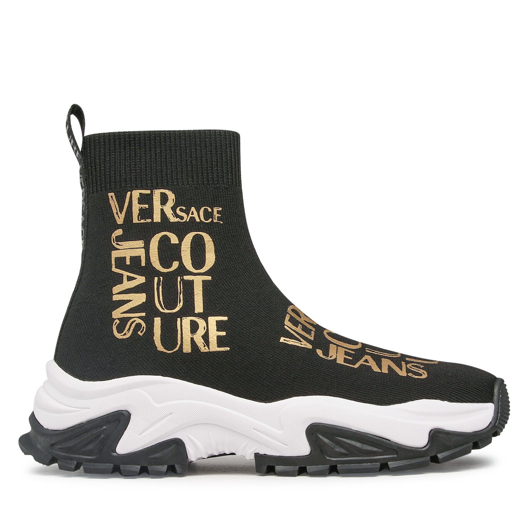 Versace Jeans Couture Sneakersy 74VA3SVA Čierna - Pepit.sk