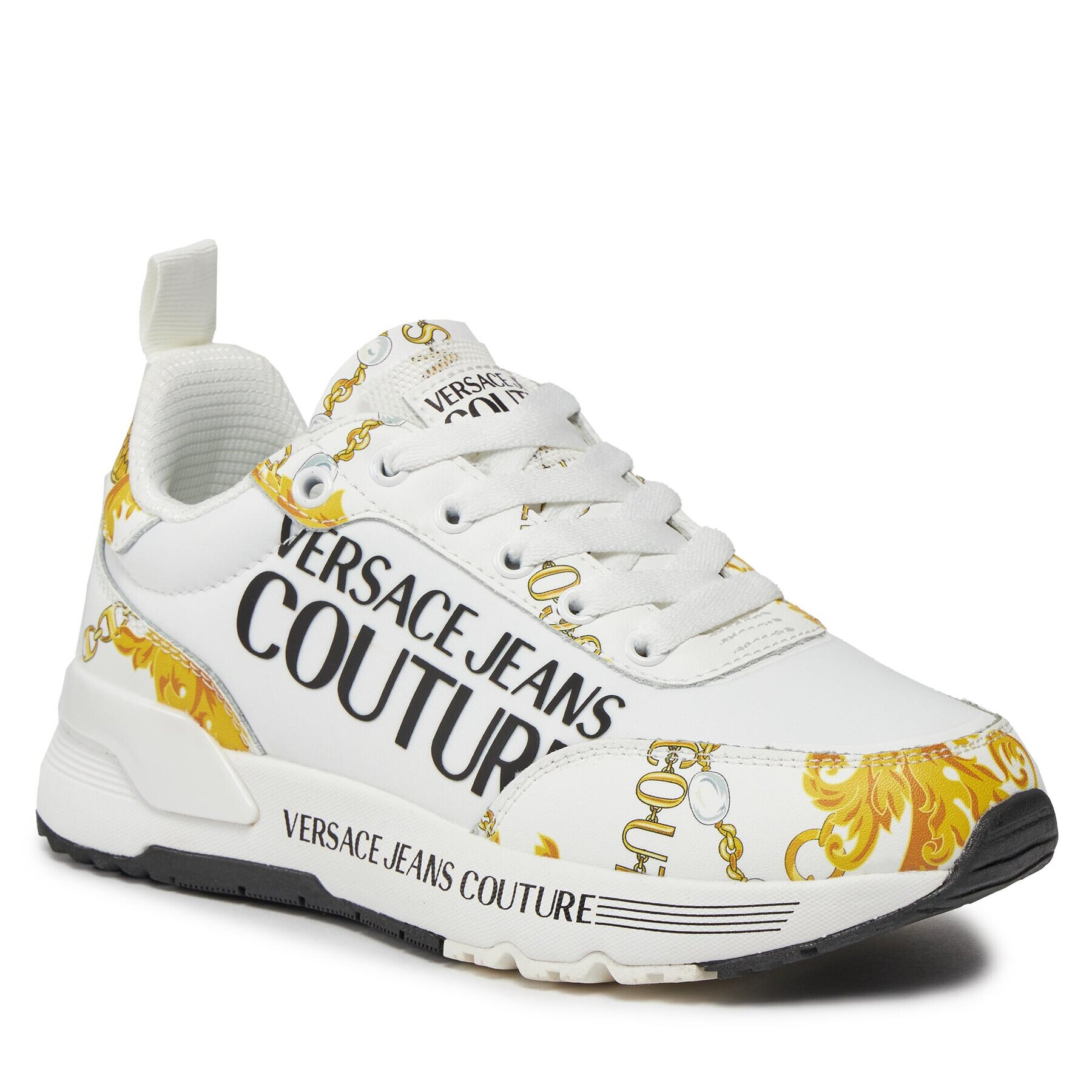 Versace Jeans Couture Sneakersy 75VA3SA3 Biela - Pepit.sk