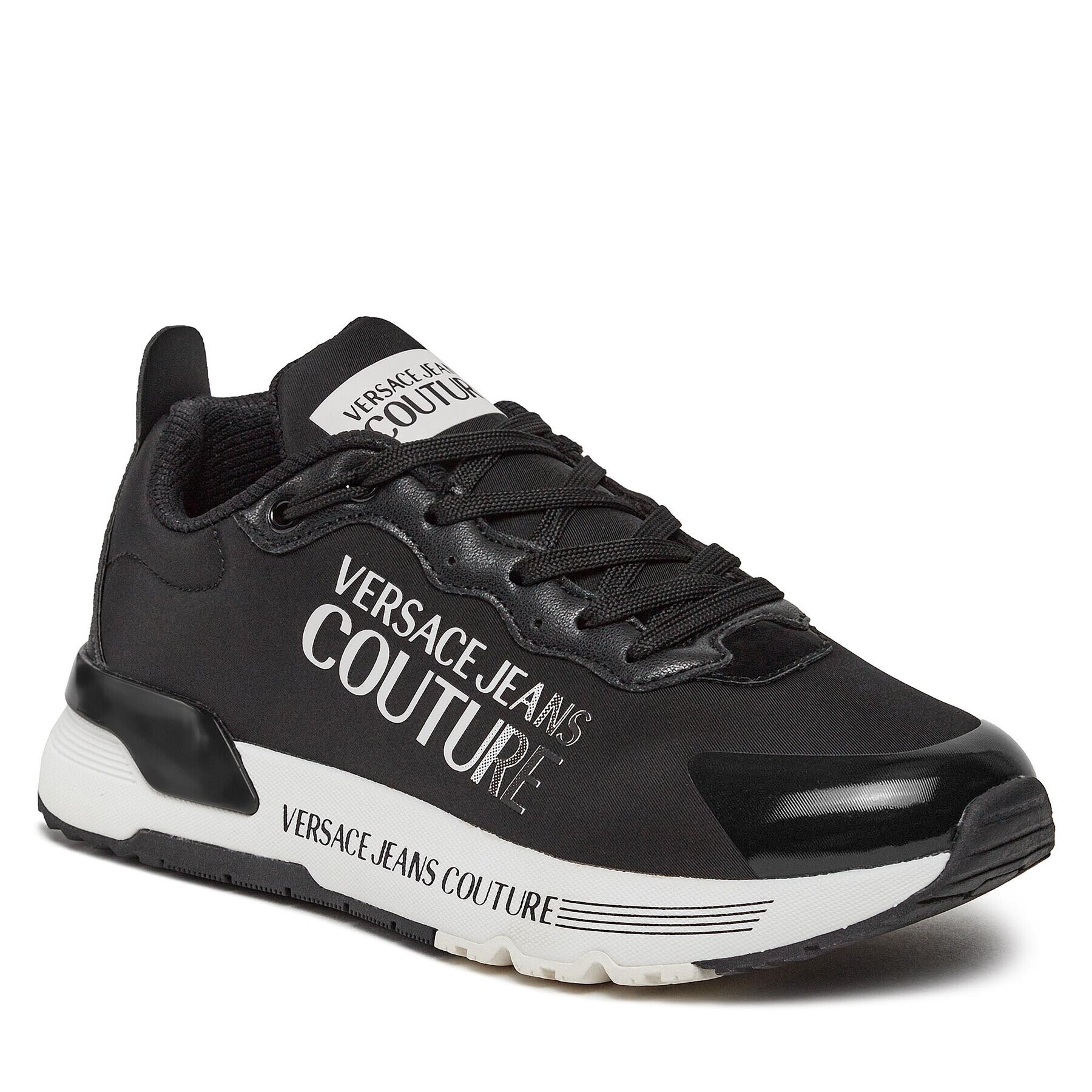 Versace Jeans Couture Sneakersy 75VA3SA9 Čierna - Pepit.sk