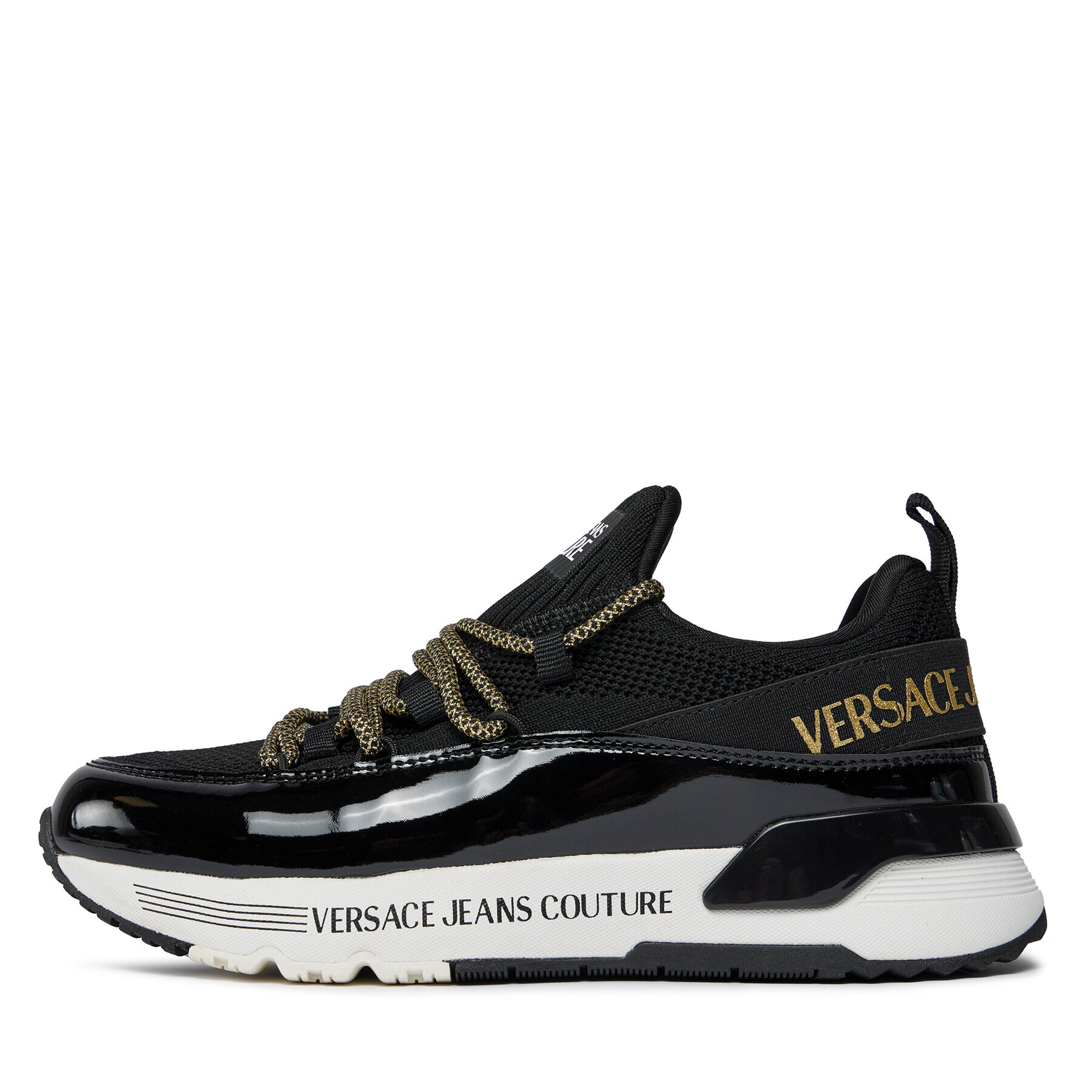 Versace Jeans Couture Sneakersy 75VA3SAB Čierna - Pepit.sk