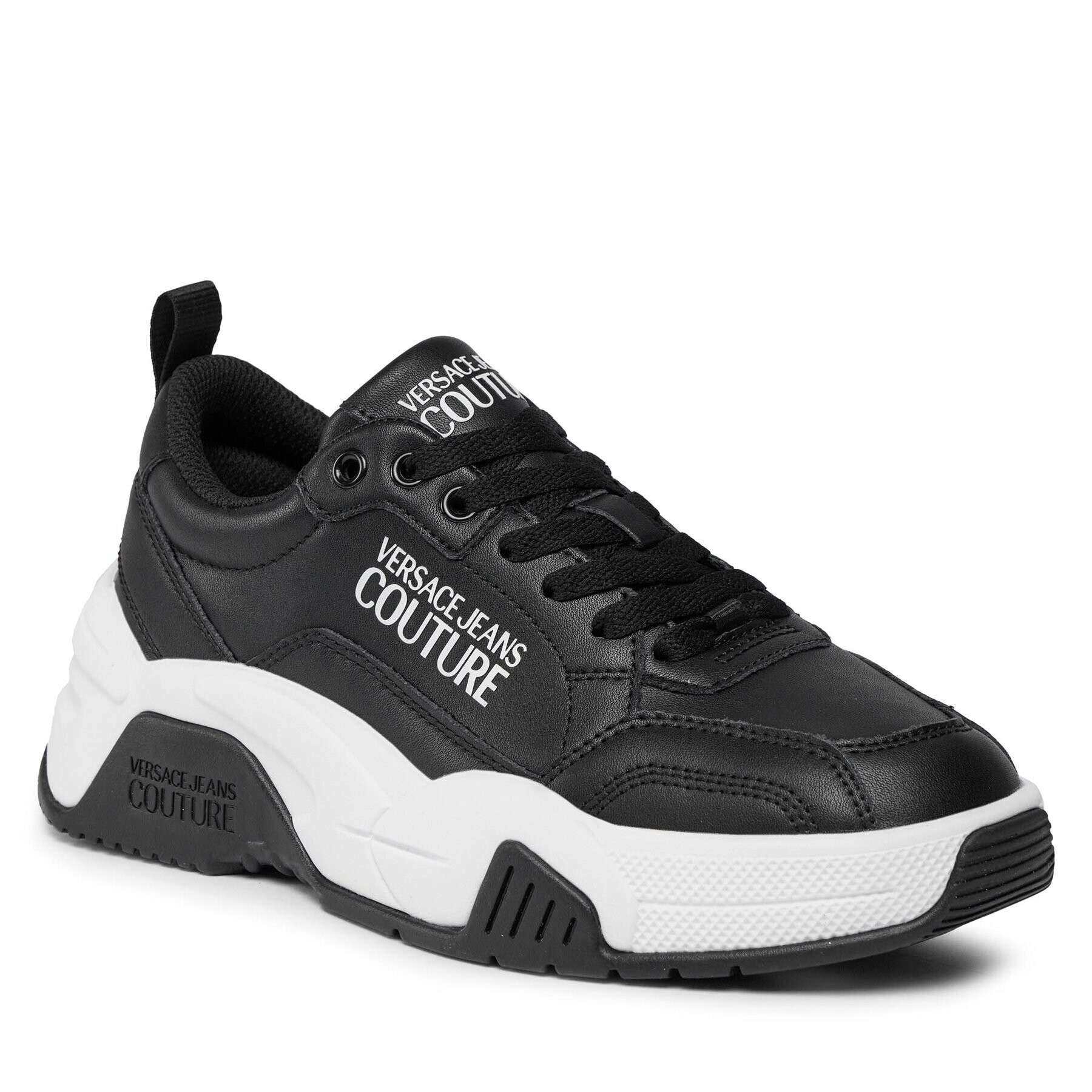 Versace Jeans Couture Sneakersy 75VA3SF4 Čierna - Pepit.sk