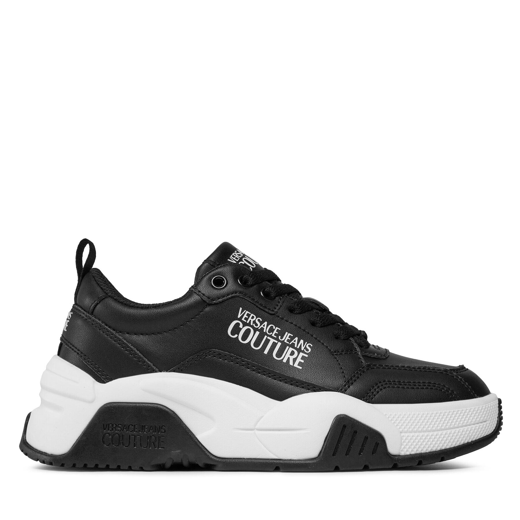 Versace Jeans Couture Sneakersy 75VA3SF4 Čierna - Pepit.sk