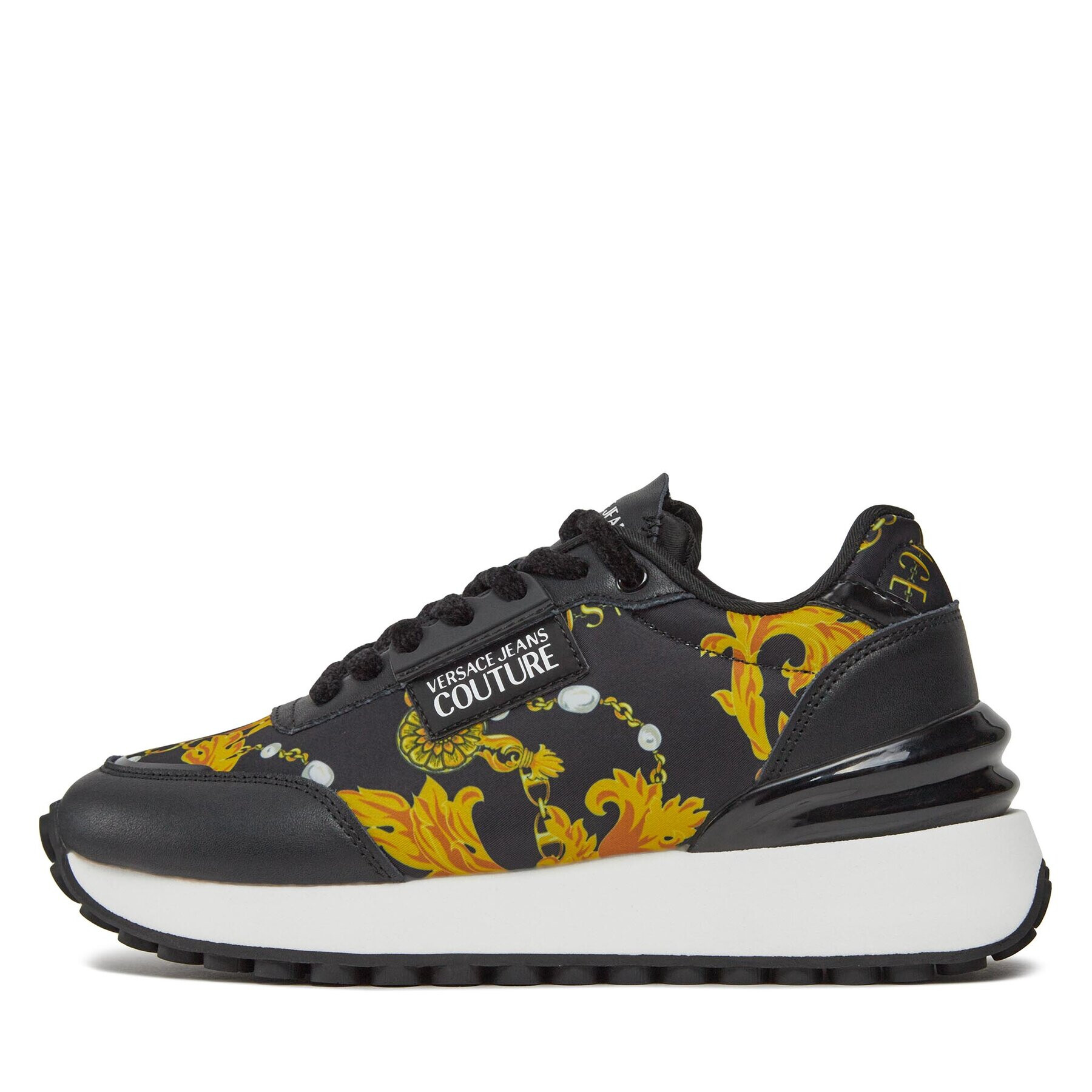 Versace Jeans Couture Sneakersy 75VA3SH2 Čierna - Pepit.sk