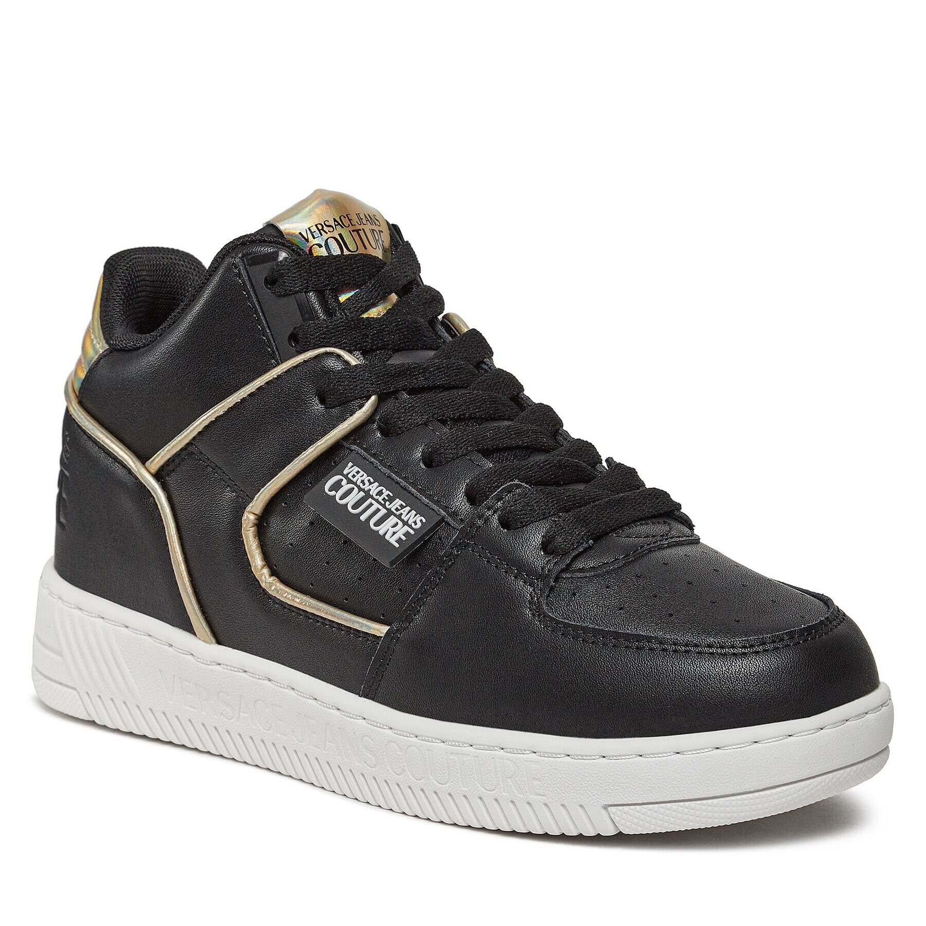 Versace Jeans Couture Sneakersy 75VA3SJ1 Čierna - Pepit.sk