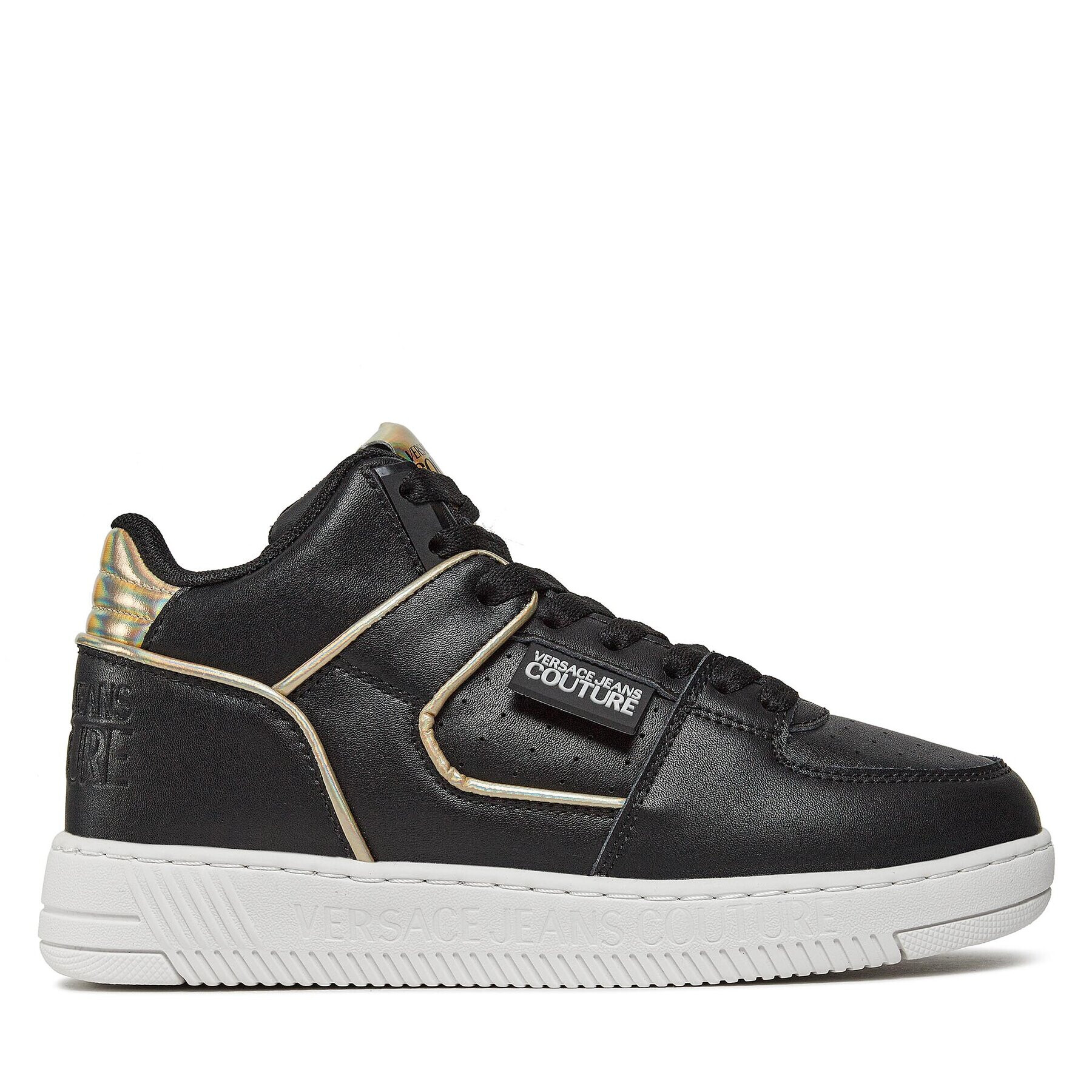 Versace Jeans Couture Sneakersy 75VA3SJ1 Čierna - Pepit.sk