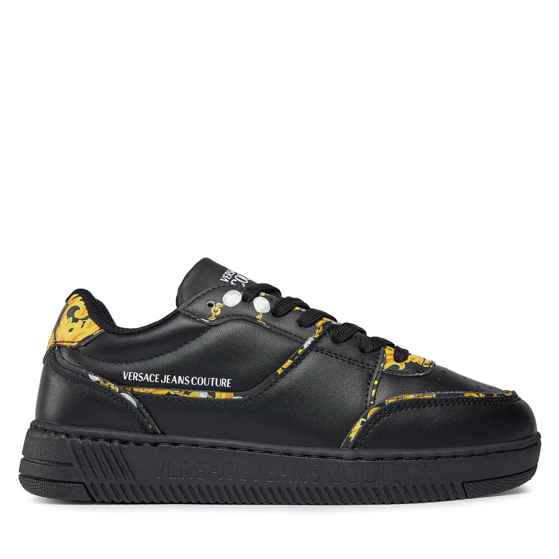 Versace Jeans Couture Sneakersy 75VA3SJ2 Čierna - Pepit.sk