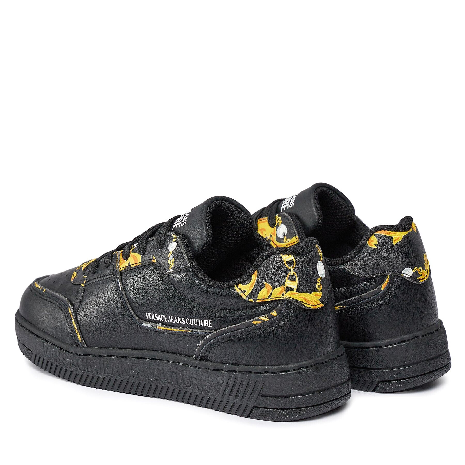 Versace Jeans Couture Sneakersy 75VA3SJ2 Čierna - Pepit.sk