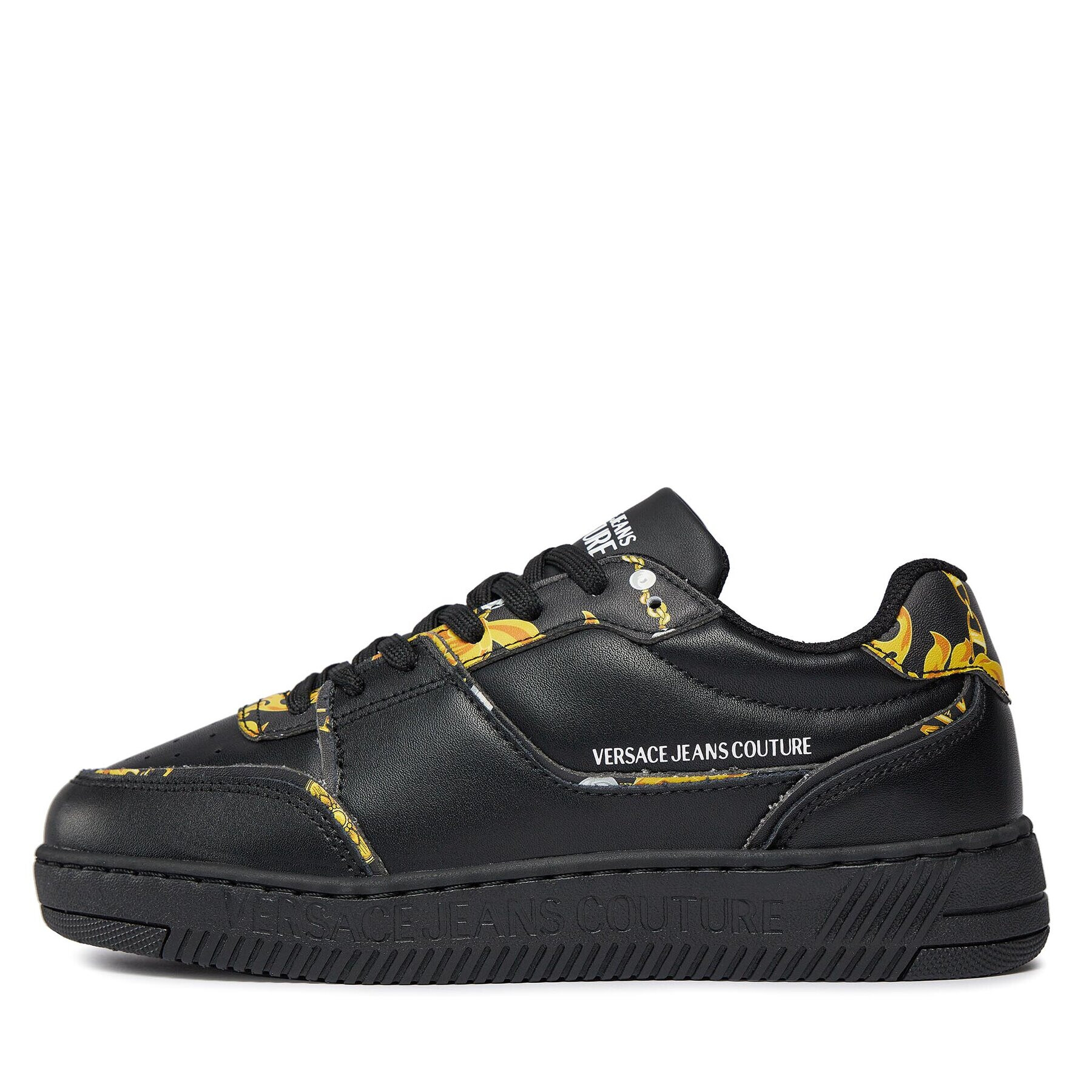 Versace Jeans Couture Sneakersy 75VA3SJ2 Čierna - Pepit.sk