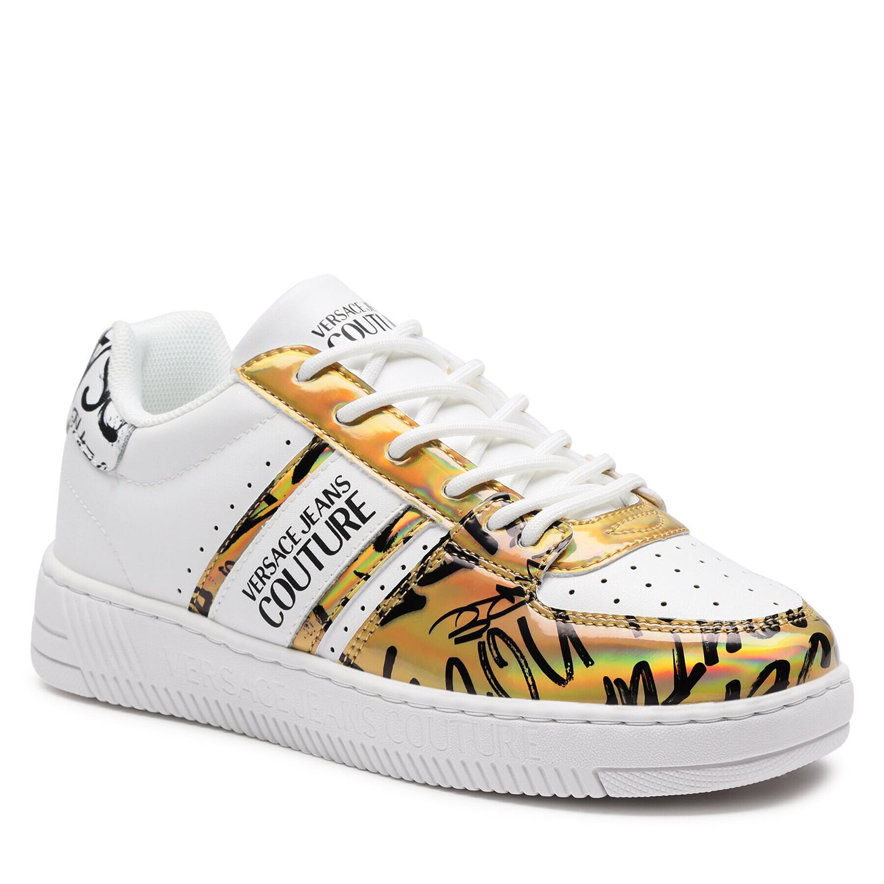 Versace Jeans Couture Sneakersy 75VA3SJ7 Biela - Pepit.sk