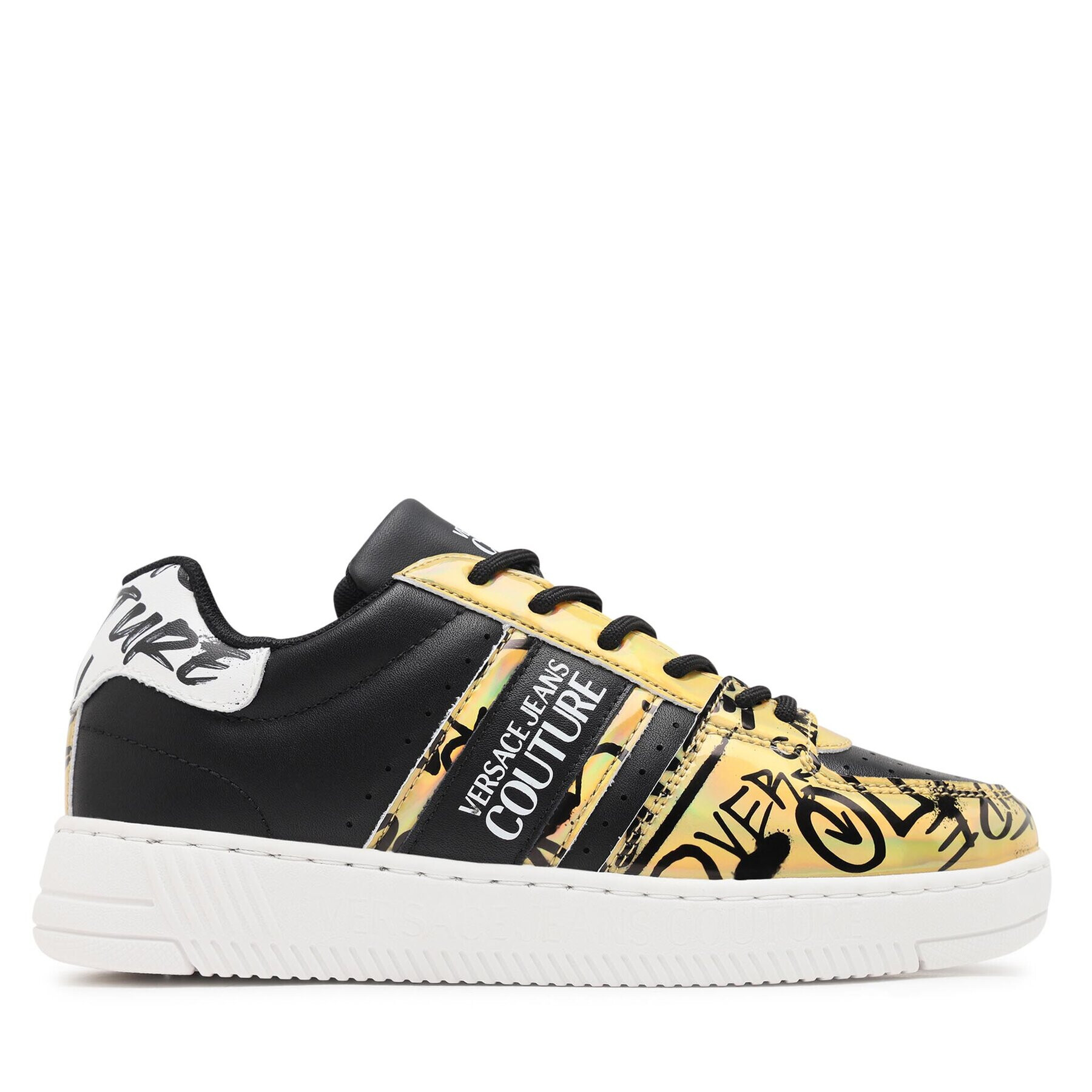 Versace Jeans Couture Sneakersy 75VA3SJ7 Čierna - Pepit.sk