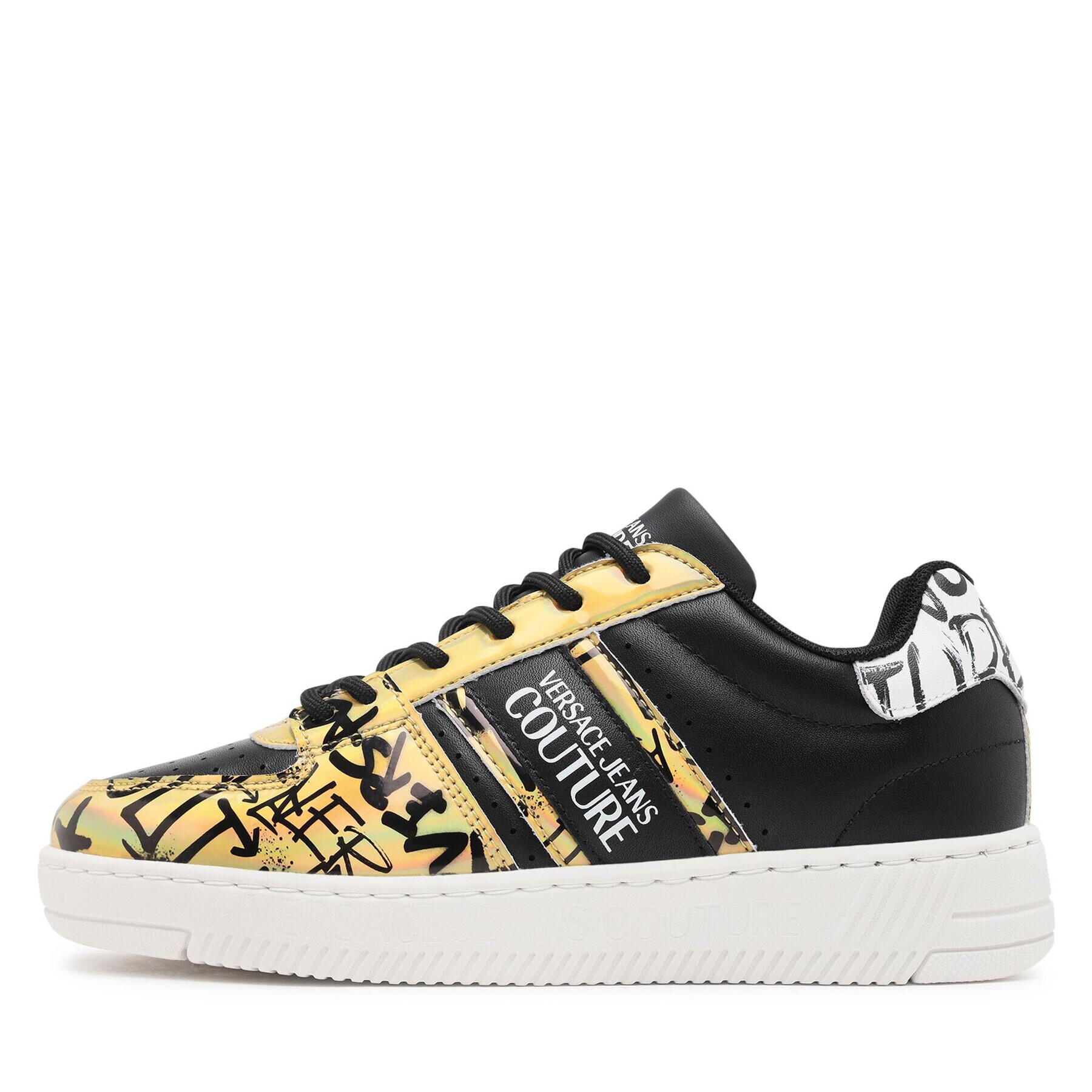 Versace Jeans Couture Sneakersy 75VA3SJ7 Čierna - Pepit.sk