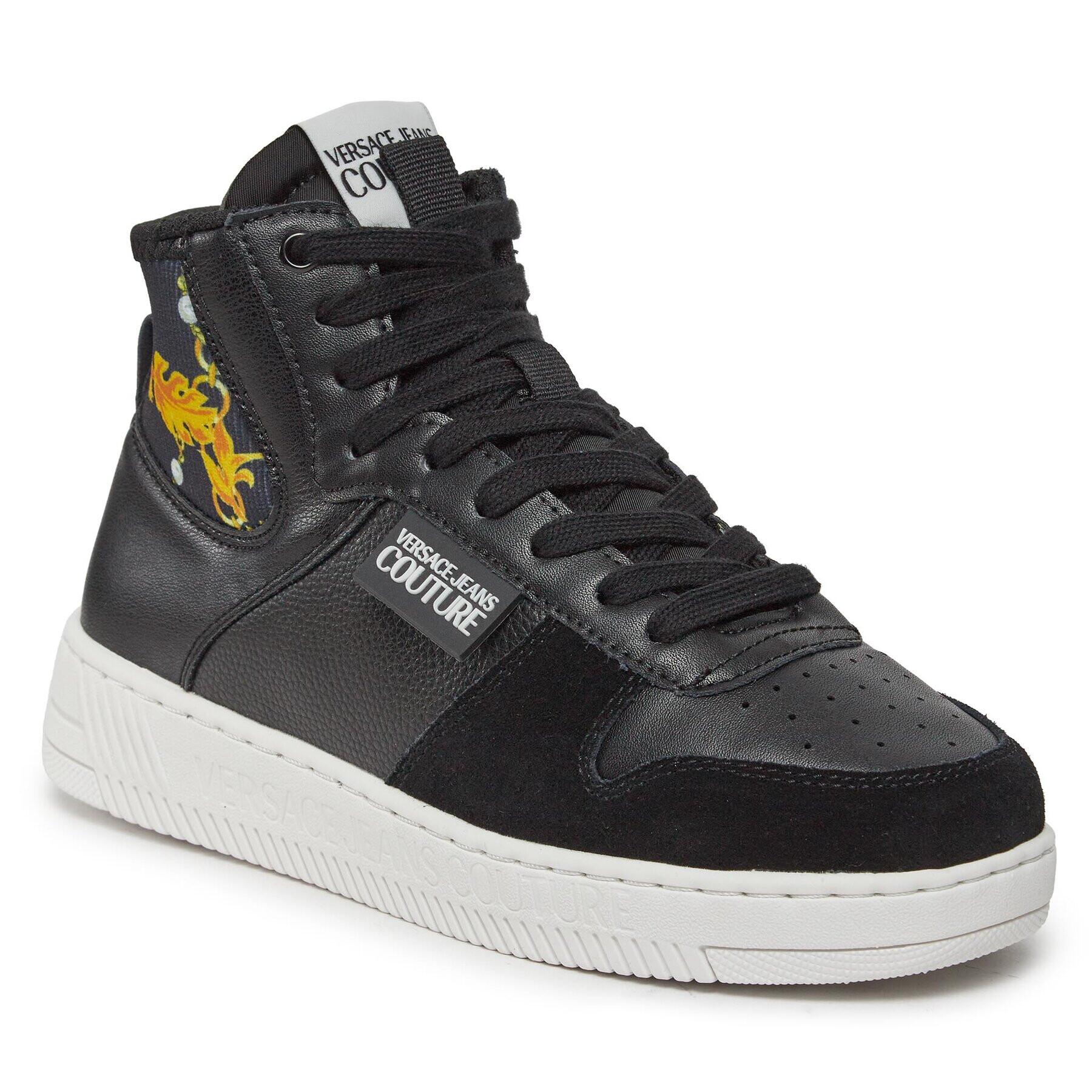 Versace Jeans Couture Sneakersy 75VA3SJ9 Čierna - Pepit.sk