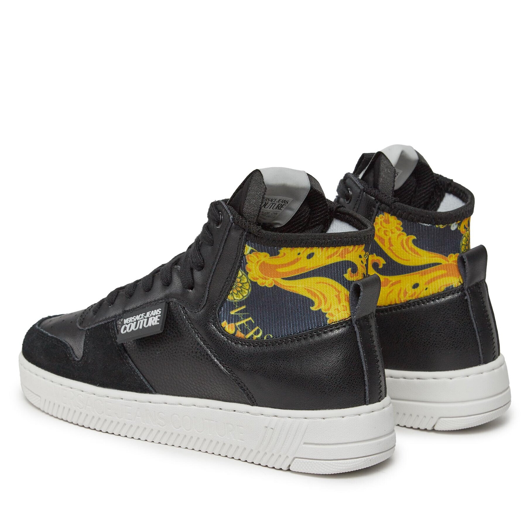 Versace Jeans Couture Sneakersy 75VA3SJ9 Čierna - Pepit.sk