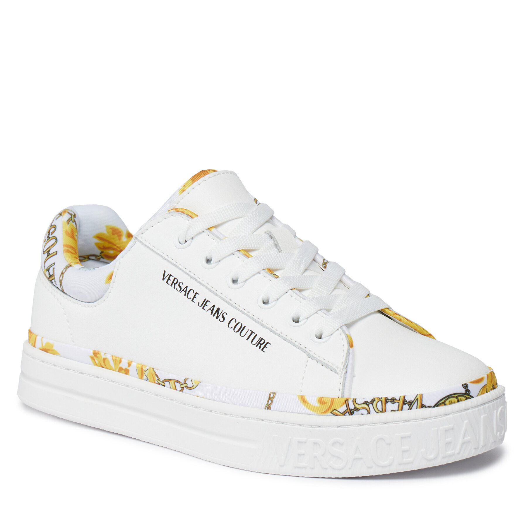 Versace Jeans Couture Sneakersy 75VA3SK5 Biela - Pepit.sk