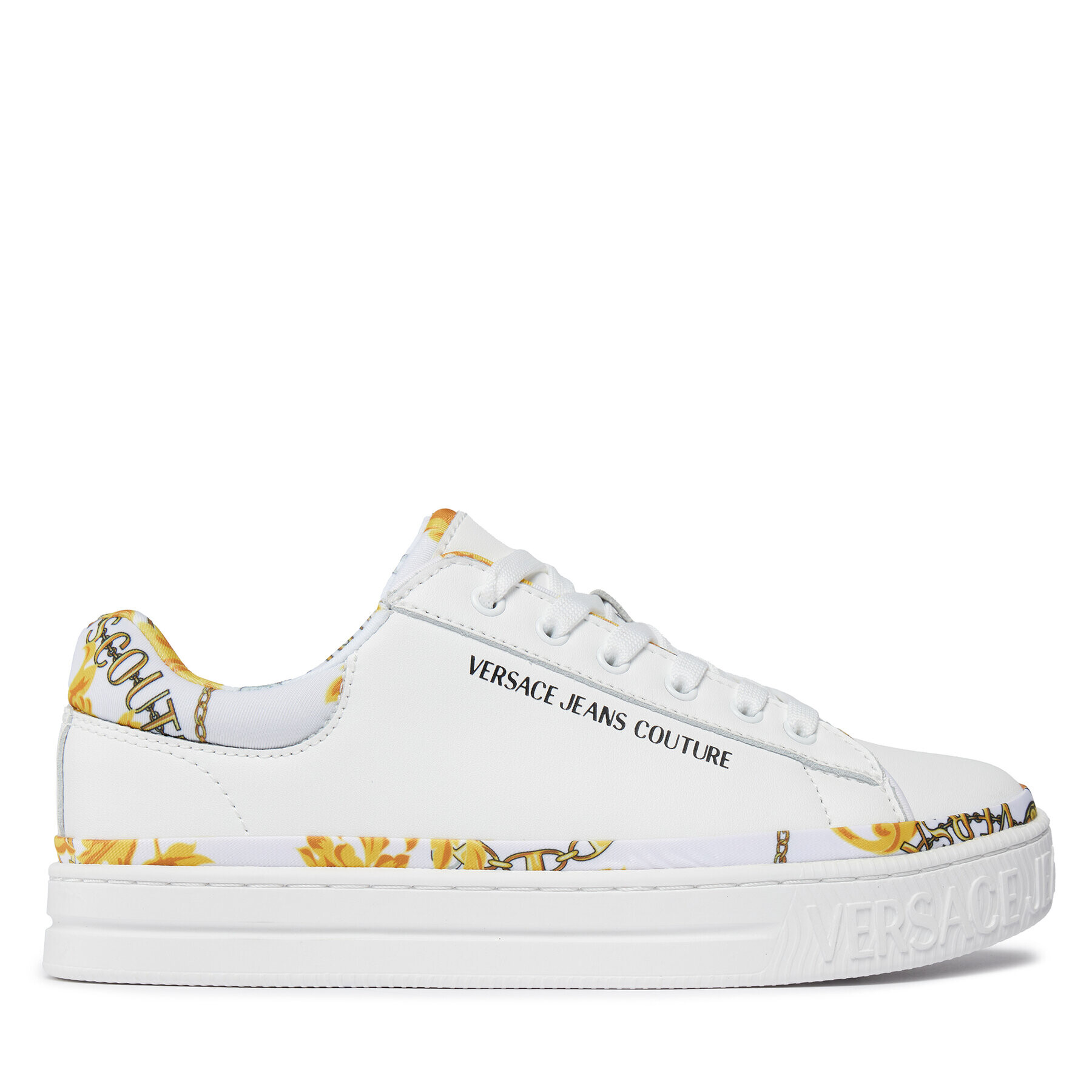 Versace Jeans Couture Sneakersy 75VA3SK5 Biela - Pepit.sk