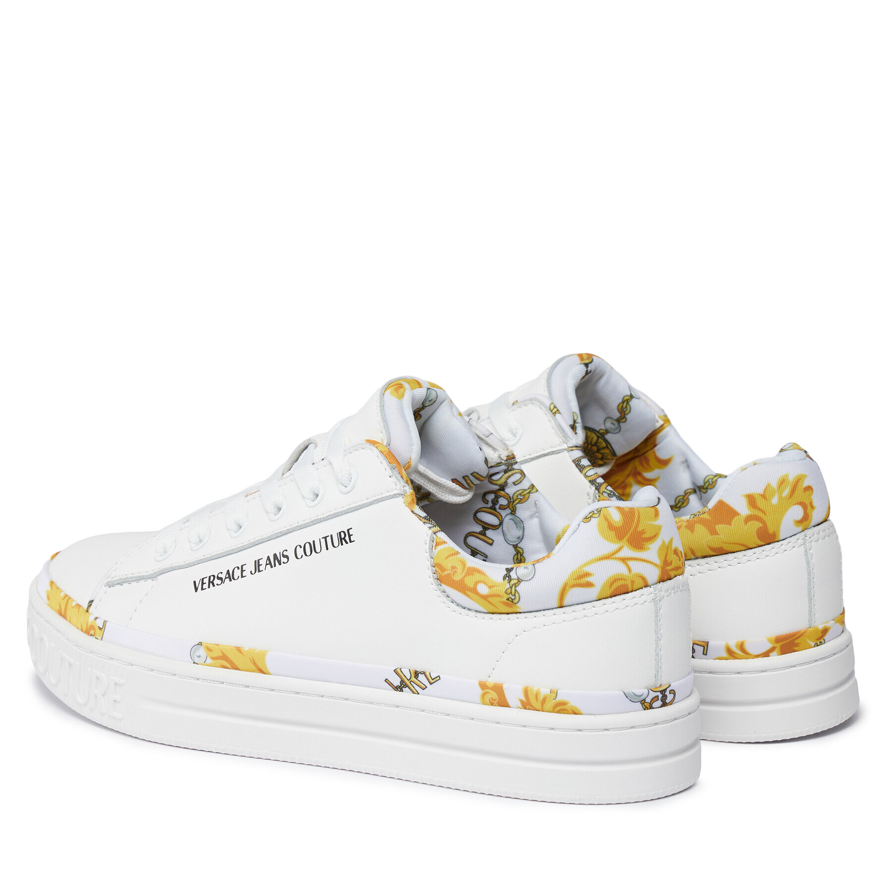 Versace Jeans Couture Sneakersy 75VA3SK5 Biela - Pepit.sk