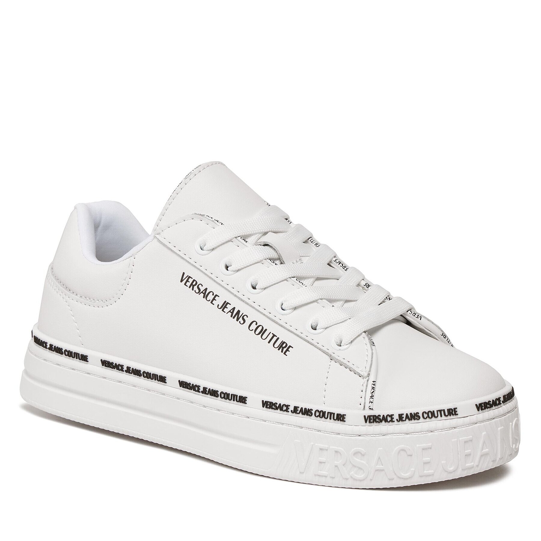 Versace Jeans Couture Sneakersy 75VA3SK5 Biela - Pepit.sk