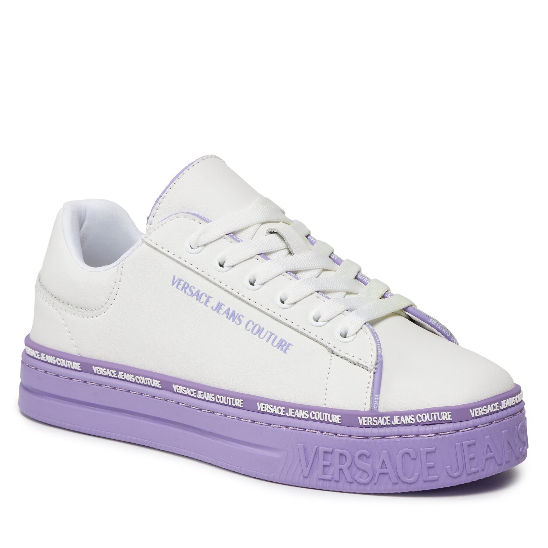 Versace Jeans Couture Sneakersy 75VA3SK5 Biela - Pepit.sk