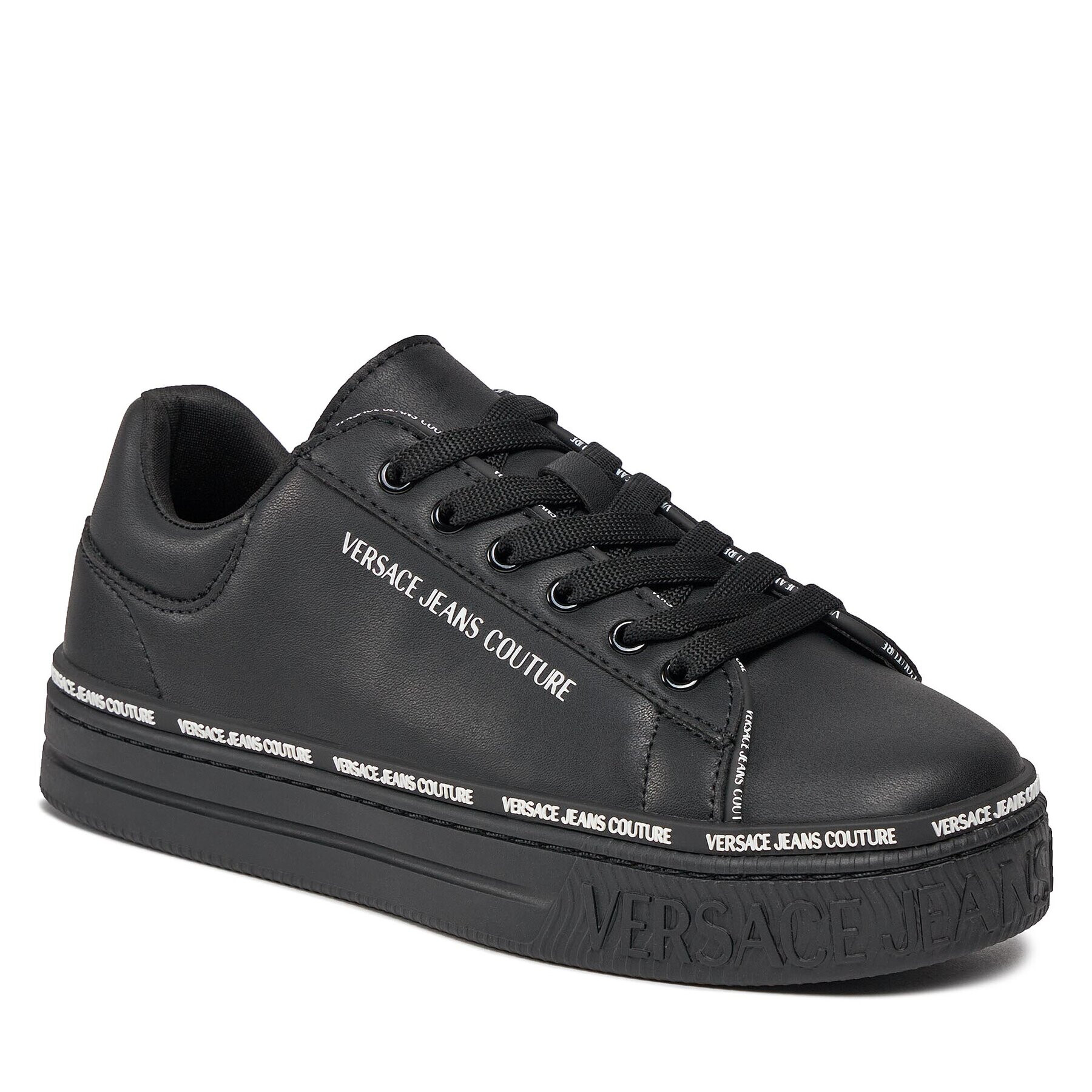 Versace Jeans Couture Sneakersy 75VA3SK5 Čierna - Pepit.sk