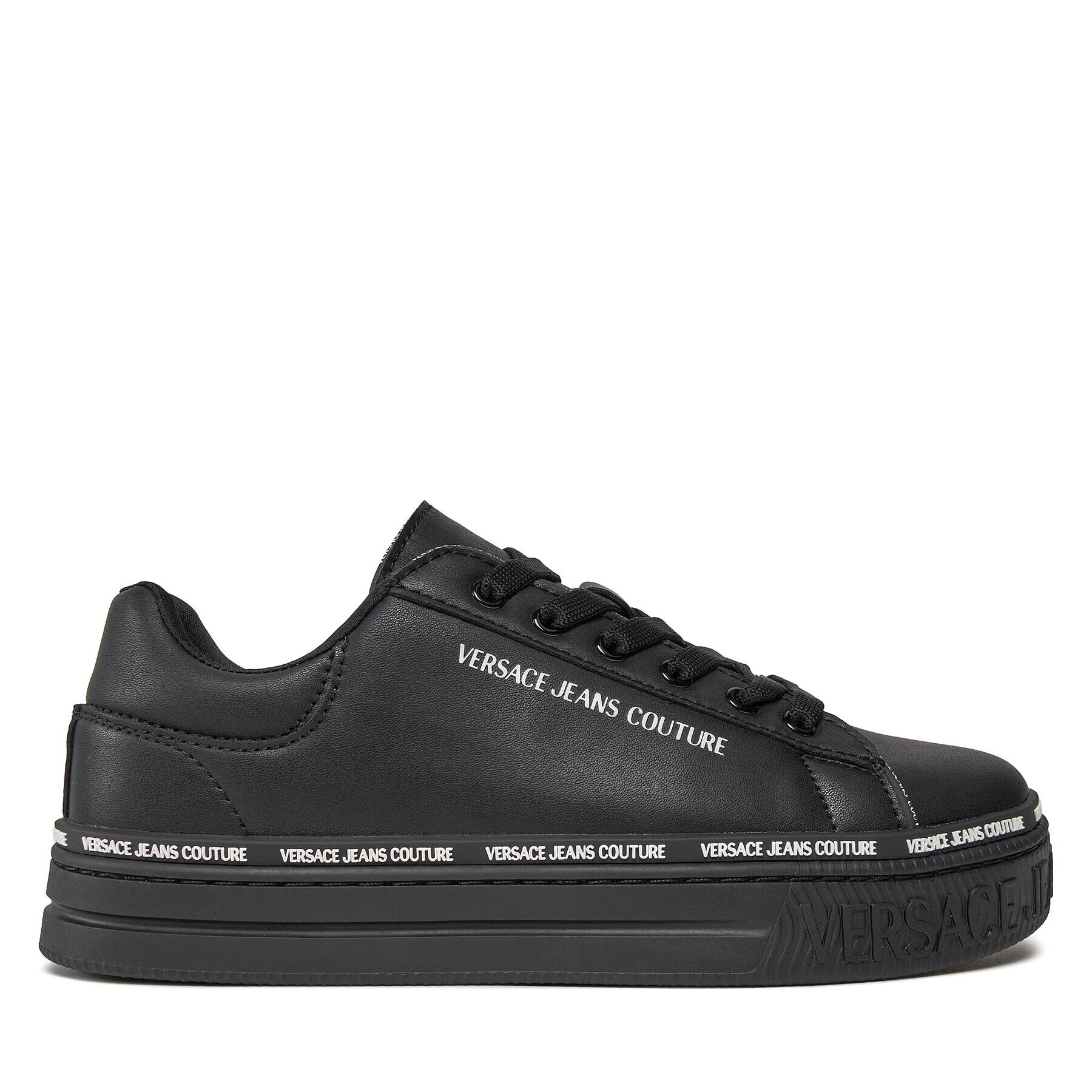 Versace Jeans Couture Sneakersy 75VA3SK5 Čierna - Pepit.sk