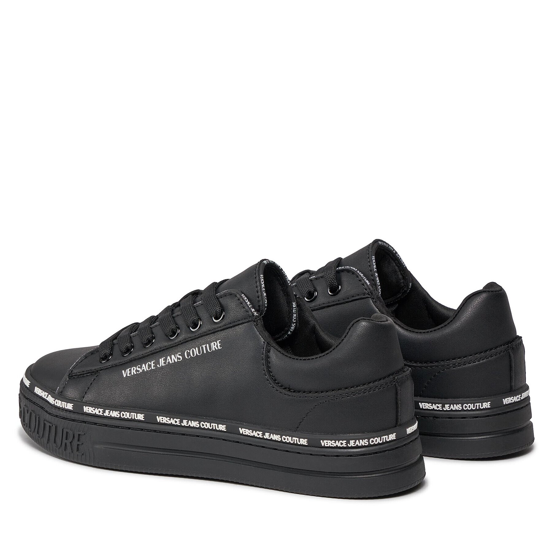 Versace Jeans Couture Sneakersy 75VA3SK5 Čierna - Pepit.sk