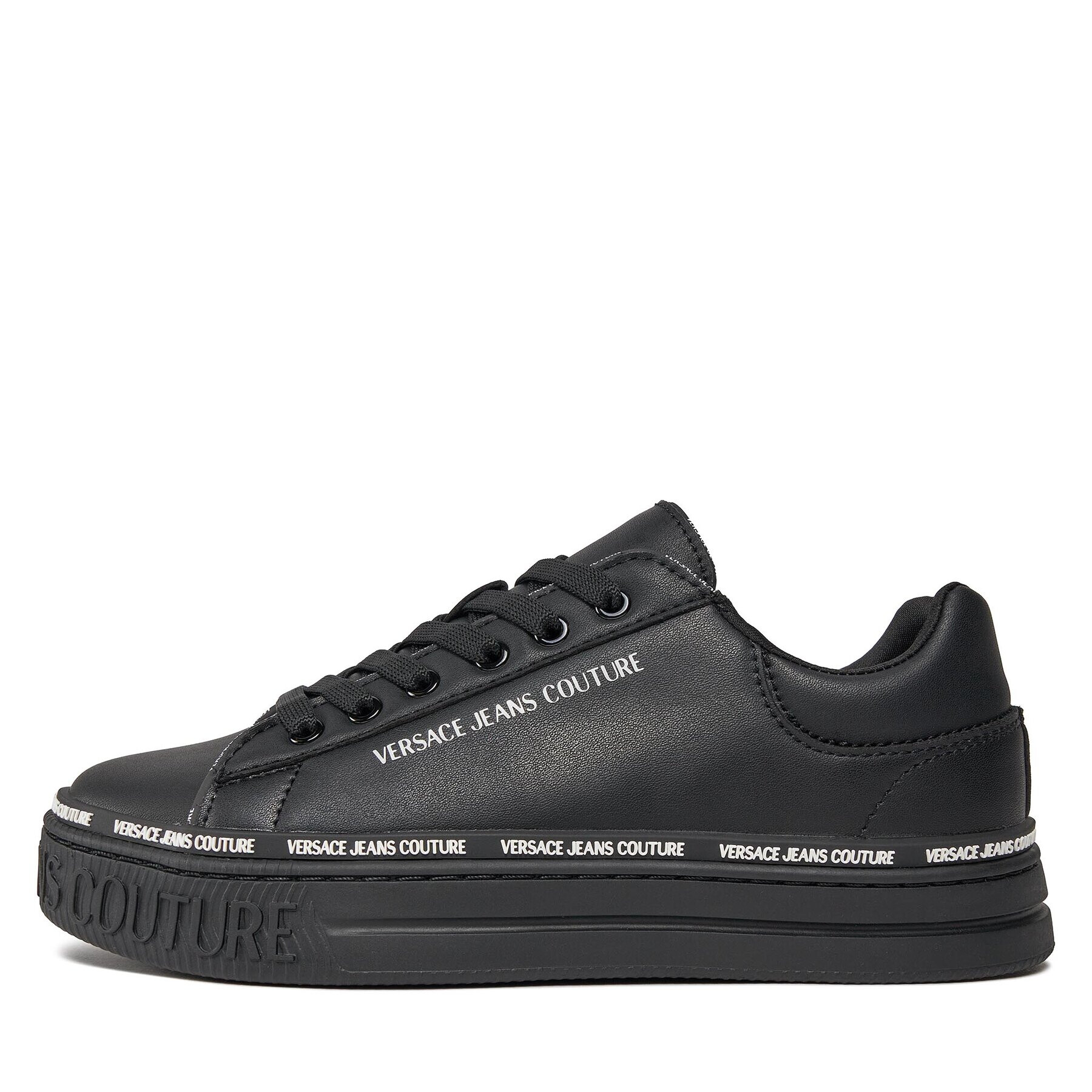 Versace Jeans Couture Sneakersy 75VA3SK5 Čierna - Pepit.sk