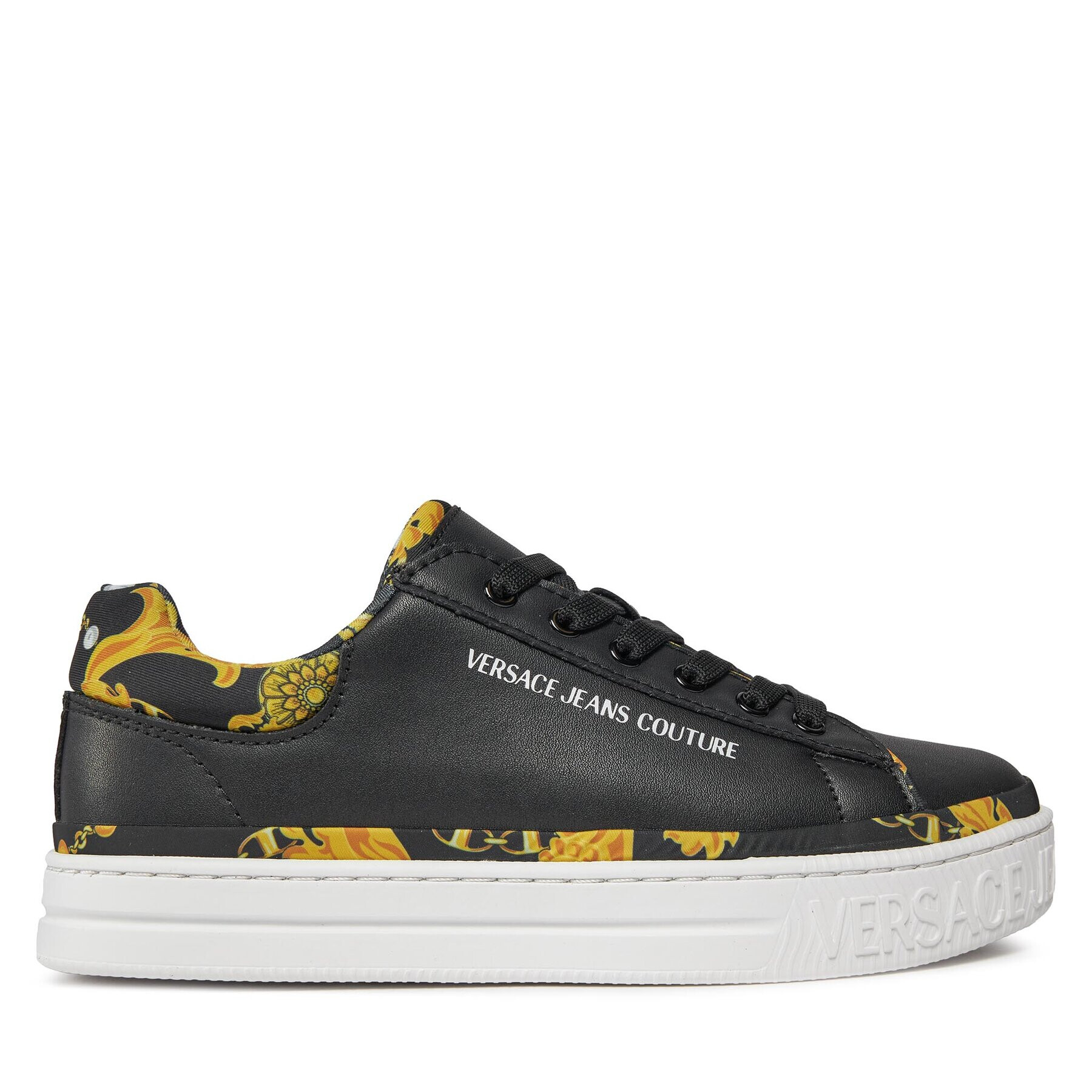 Versace Jeans Couture Sneakersy 75VA3SK5 Čierna - Pepit.sk