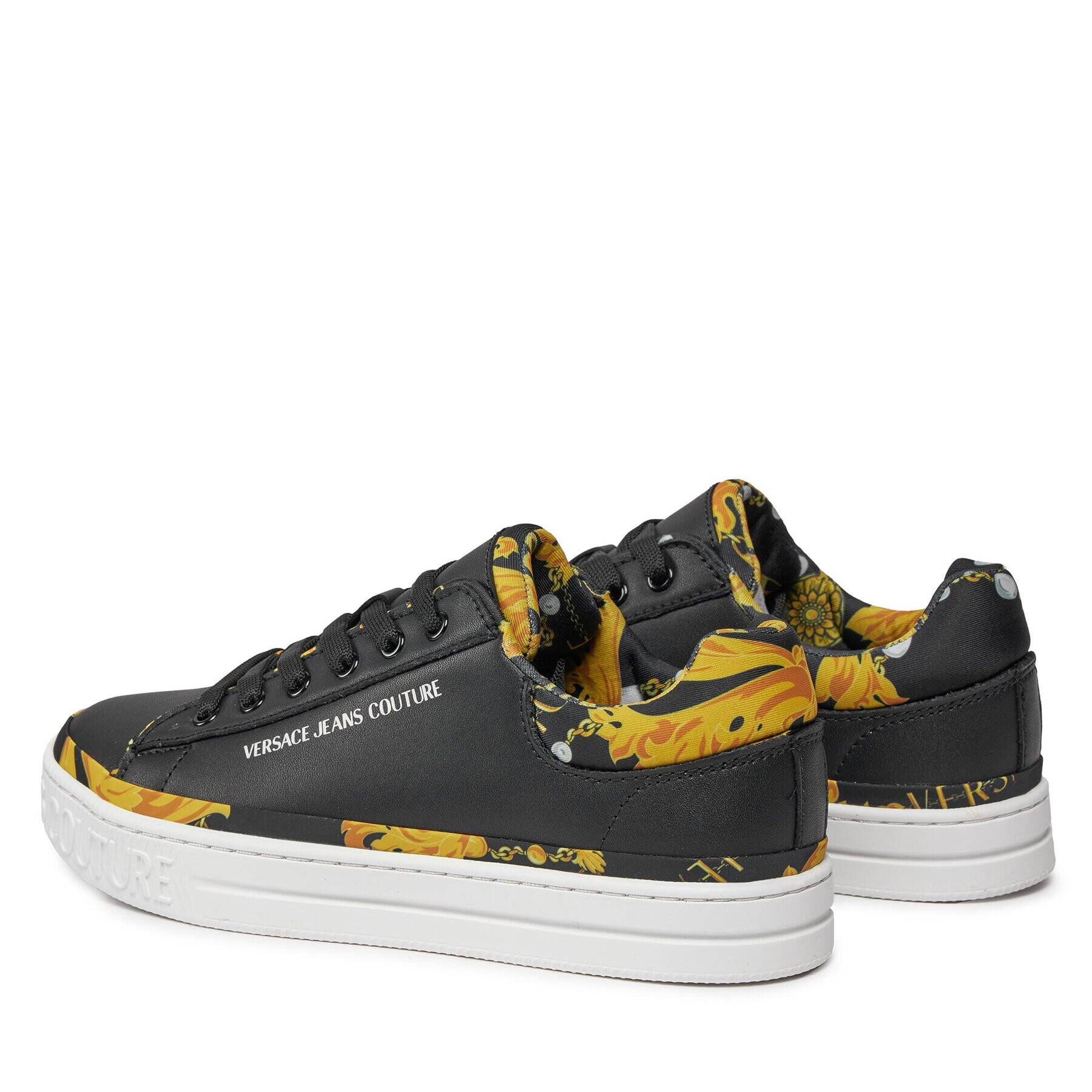 Versace Jeans Couture Sneakersy 75VA3SK5 Čierna - Pepit.sk